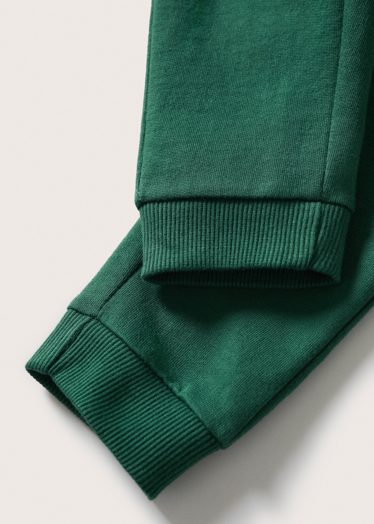 Cotton jogger-style trousers - Details of the article 8