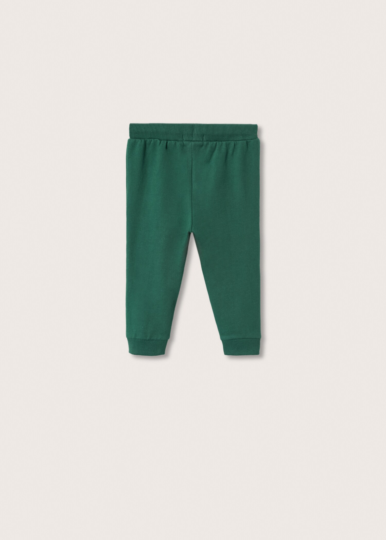Cotton jogger-style trousers - Reverse of the article