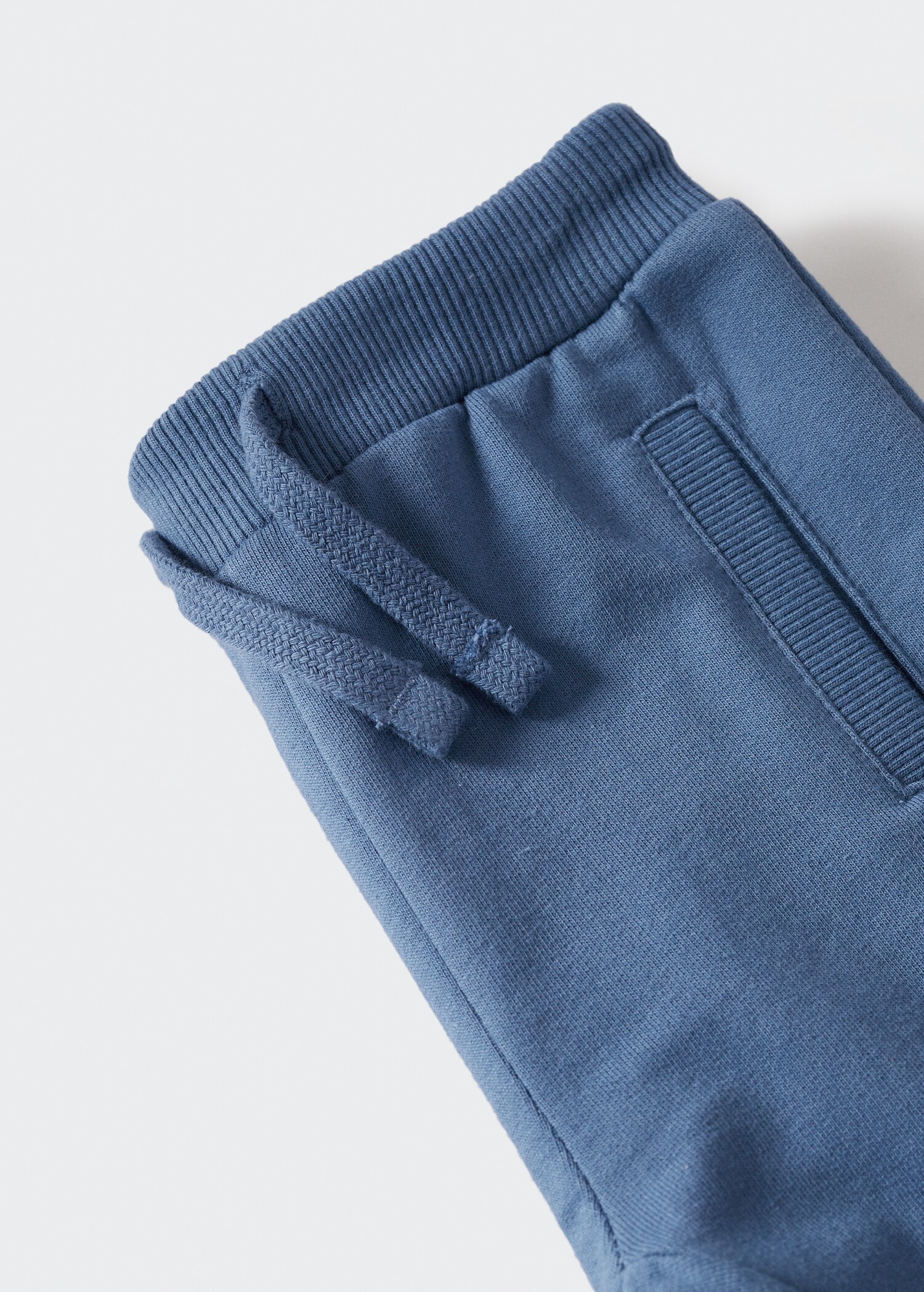 Cotton jogger-style trousers - Details of the article 9