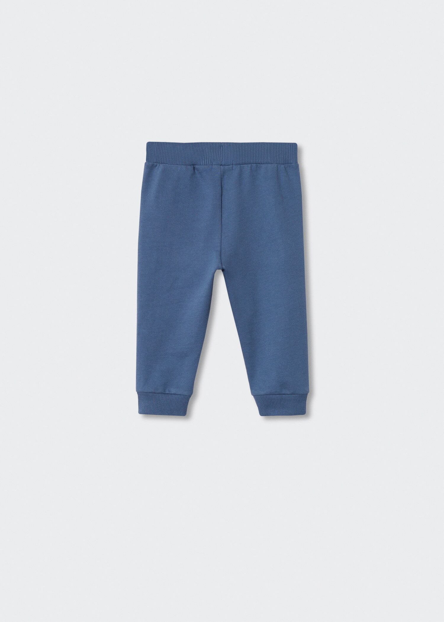 Cotton jogger-style trousers - Reverse of the article