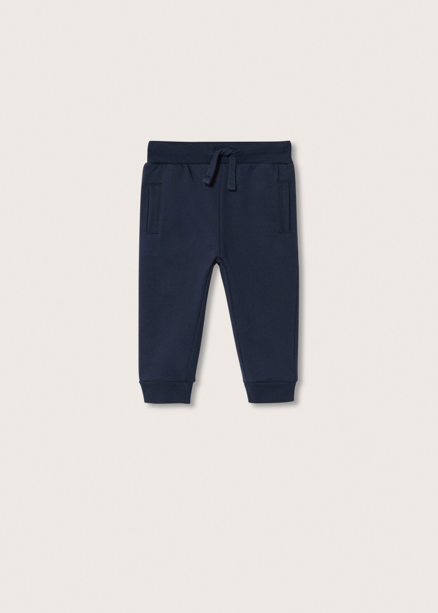 Cotton jogger-style trousers - Article without model