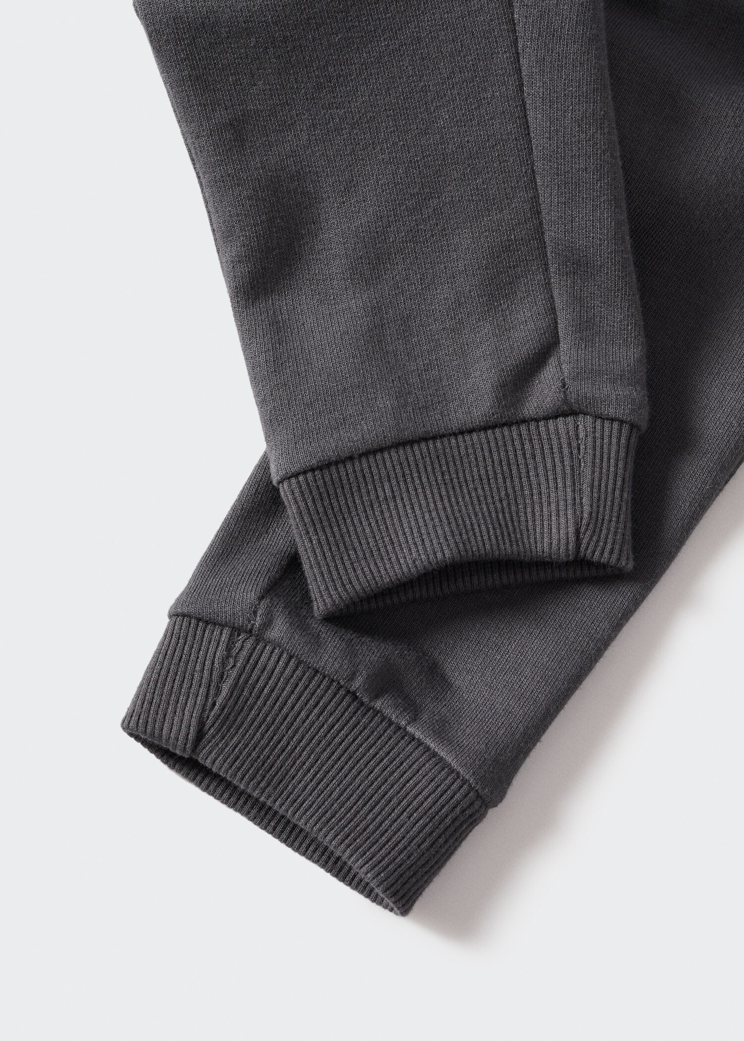Cotton jogger-style trousers - Details of the article 8