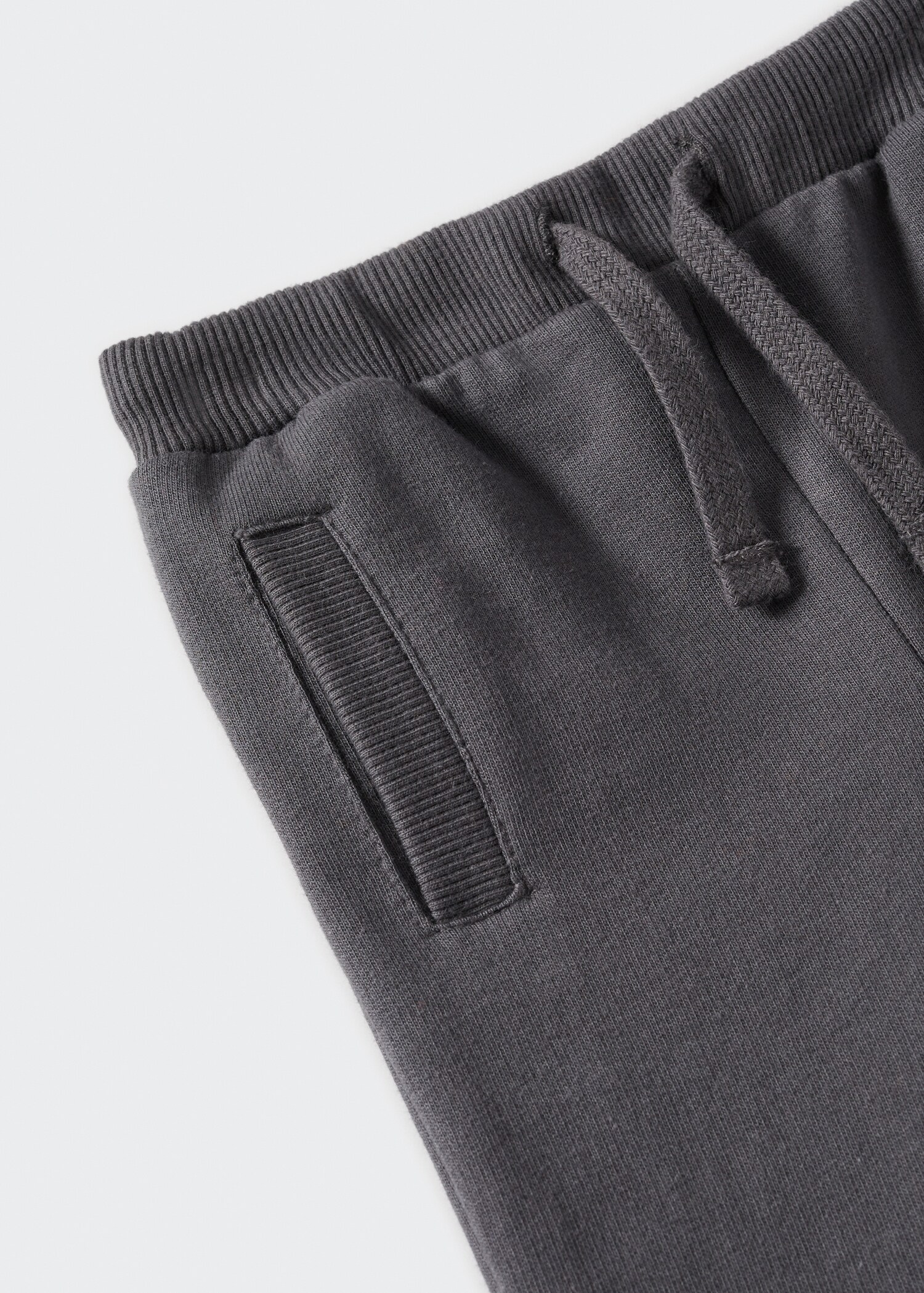 Cotton jogger-style trousers - Details of the article 9