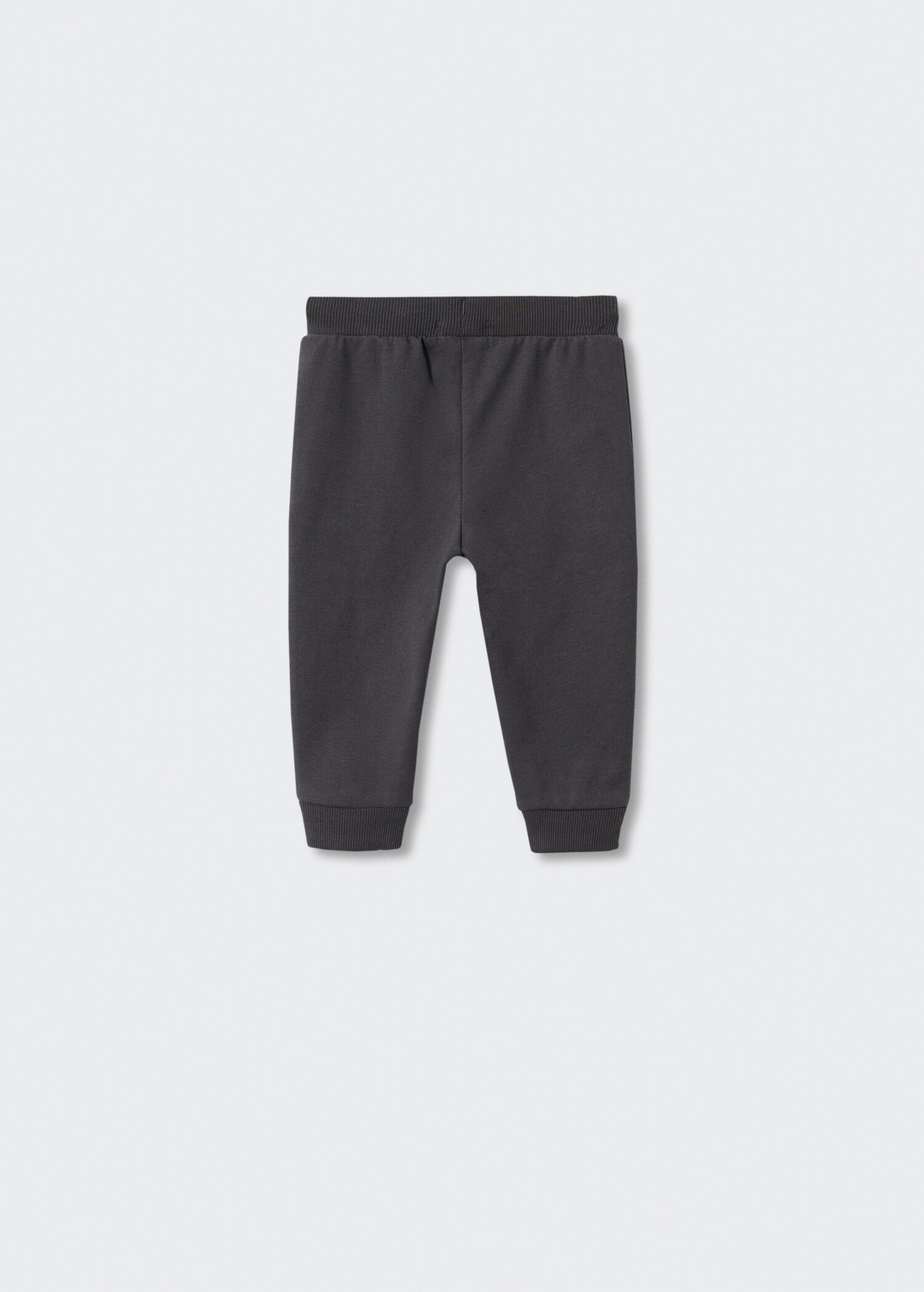 Cotton jogger-style trousers - Reverse of the article