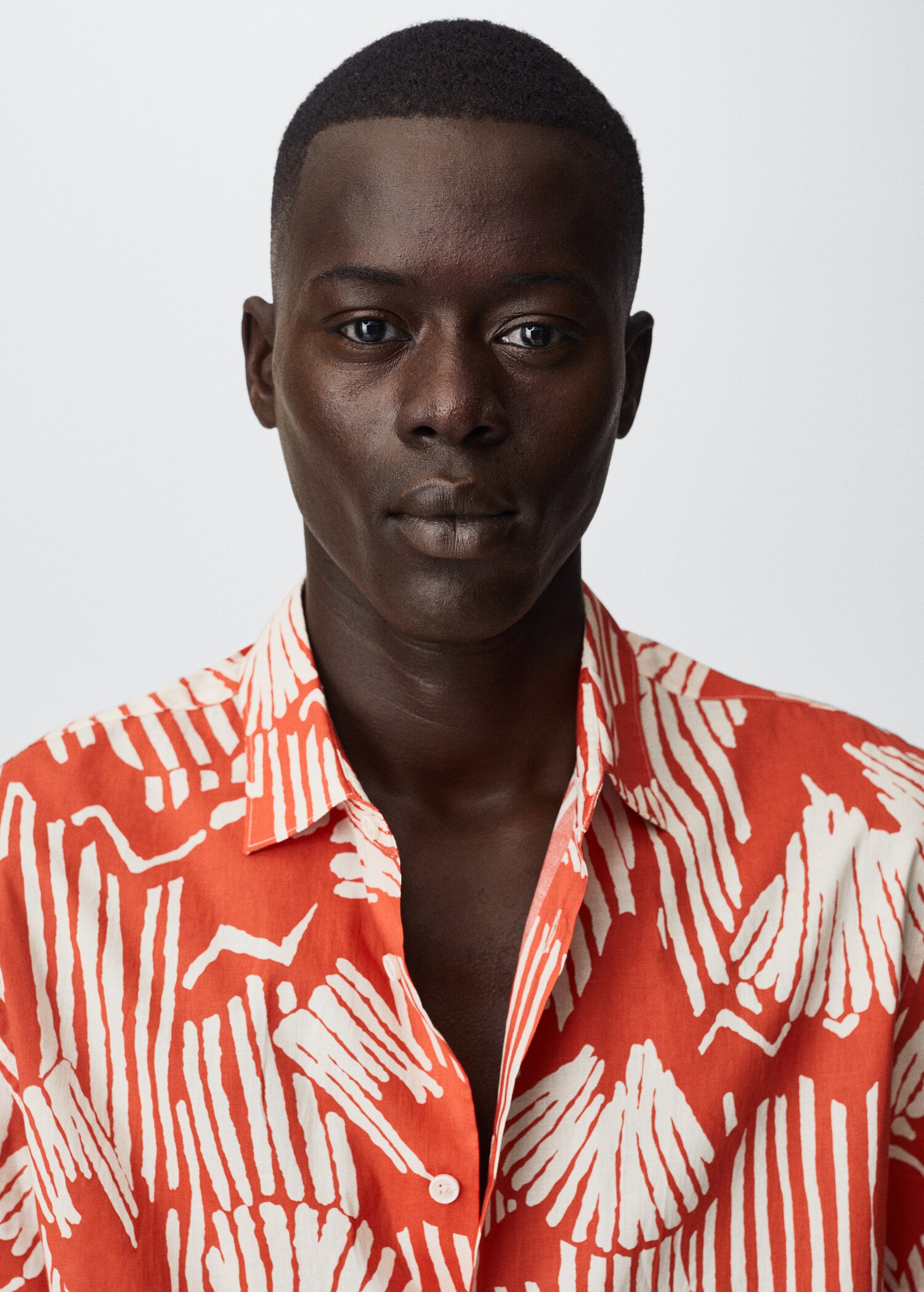 Camisa cotó estampada - Detall de l'article 1