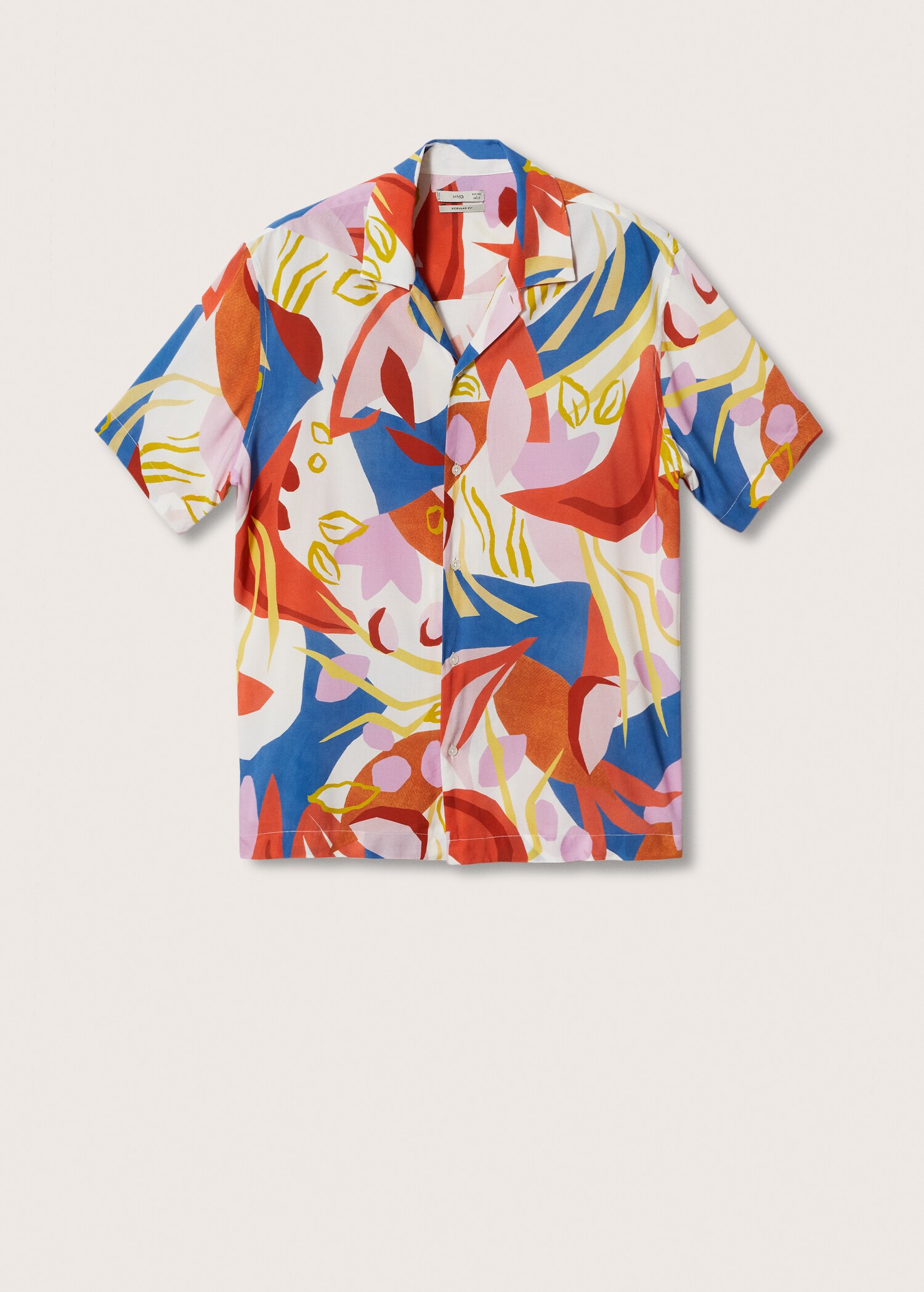 Camisa fluida estampada - Article sense model
