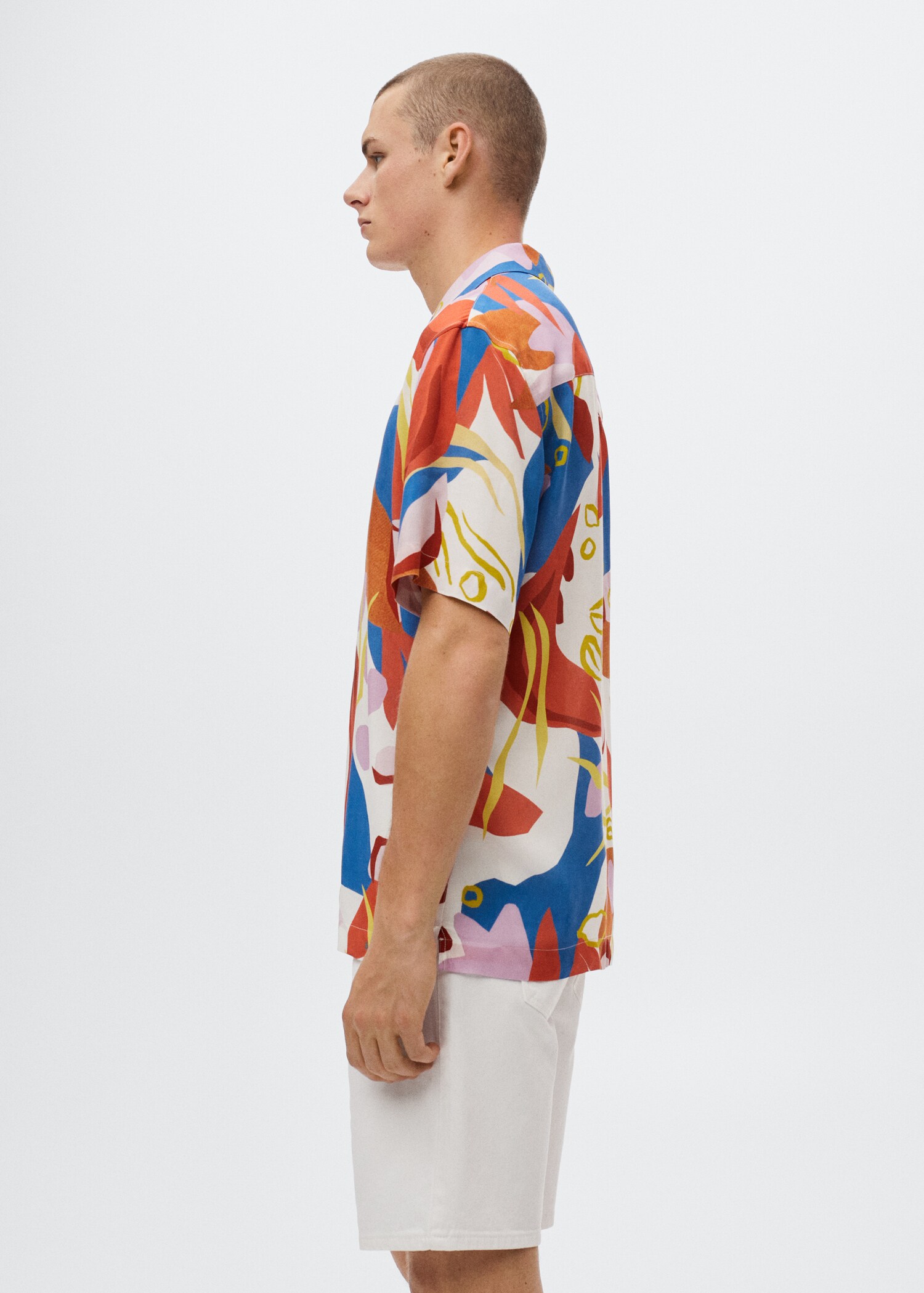 Camisa fluida estampada - Detall de l'article 2