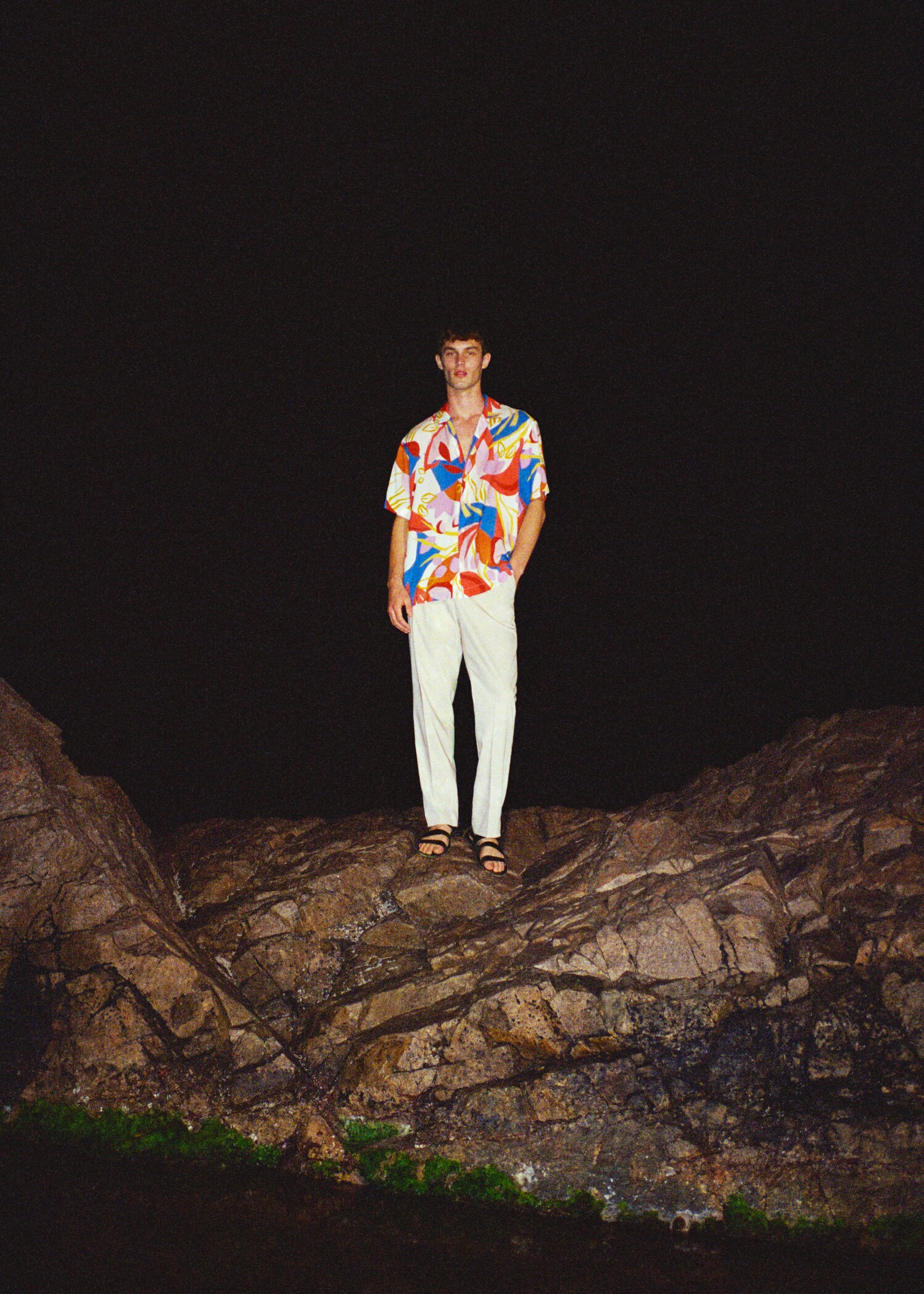 Camisa fluida estampada - Detall de l'article 5