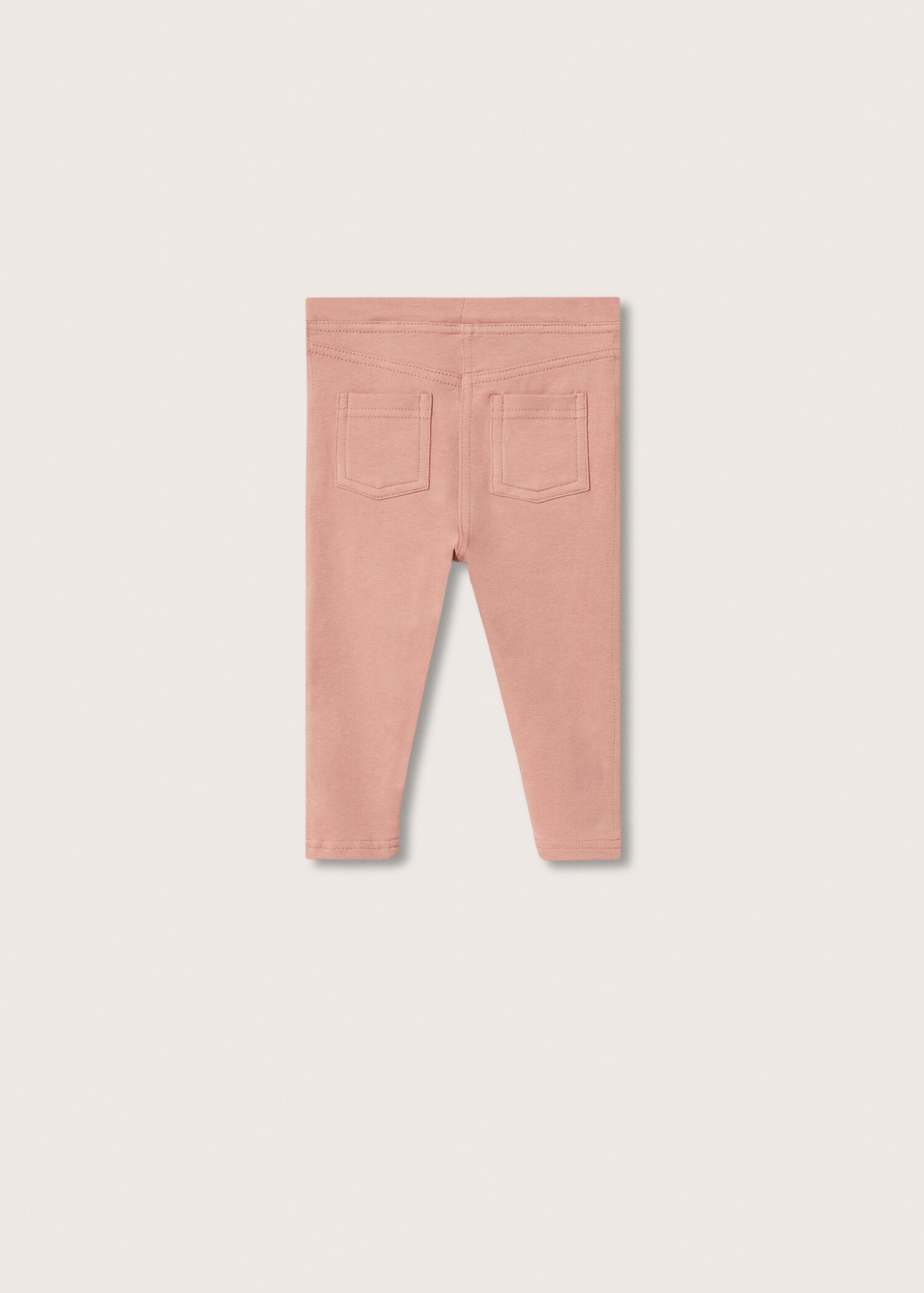 Basic-Leggings aus Baumwolle - Rückseite des Artikels