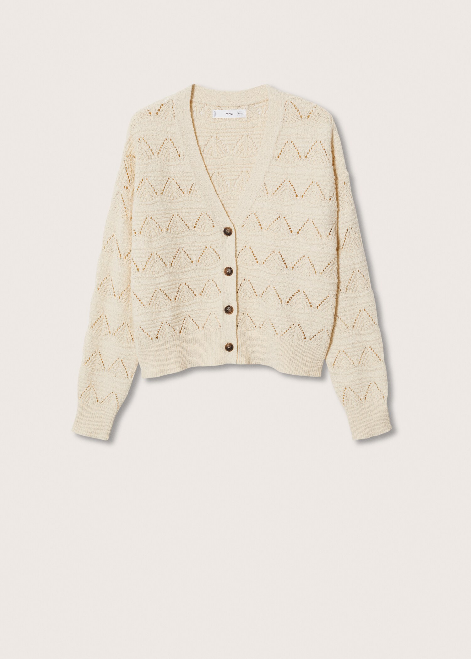 Cardigan maille ajourée - Article sans modèle