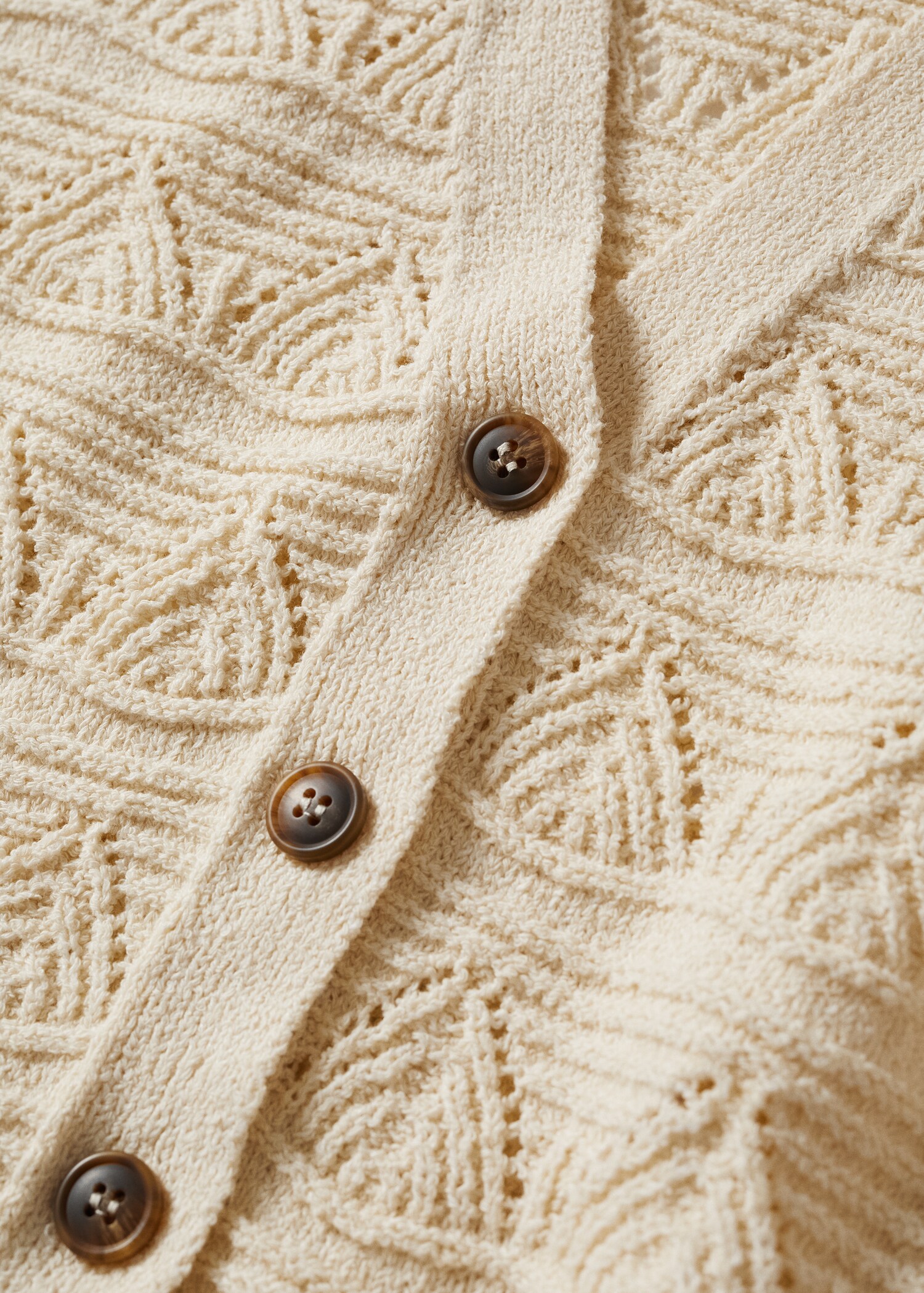 Cardigan maille ajourée - Détail de l'article 8