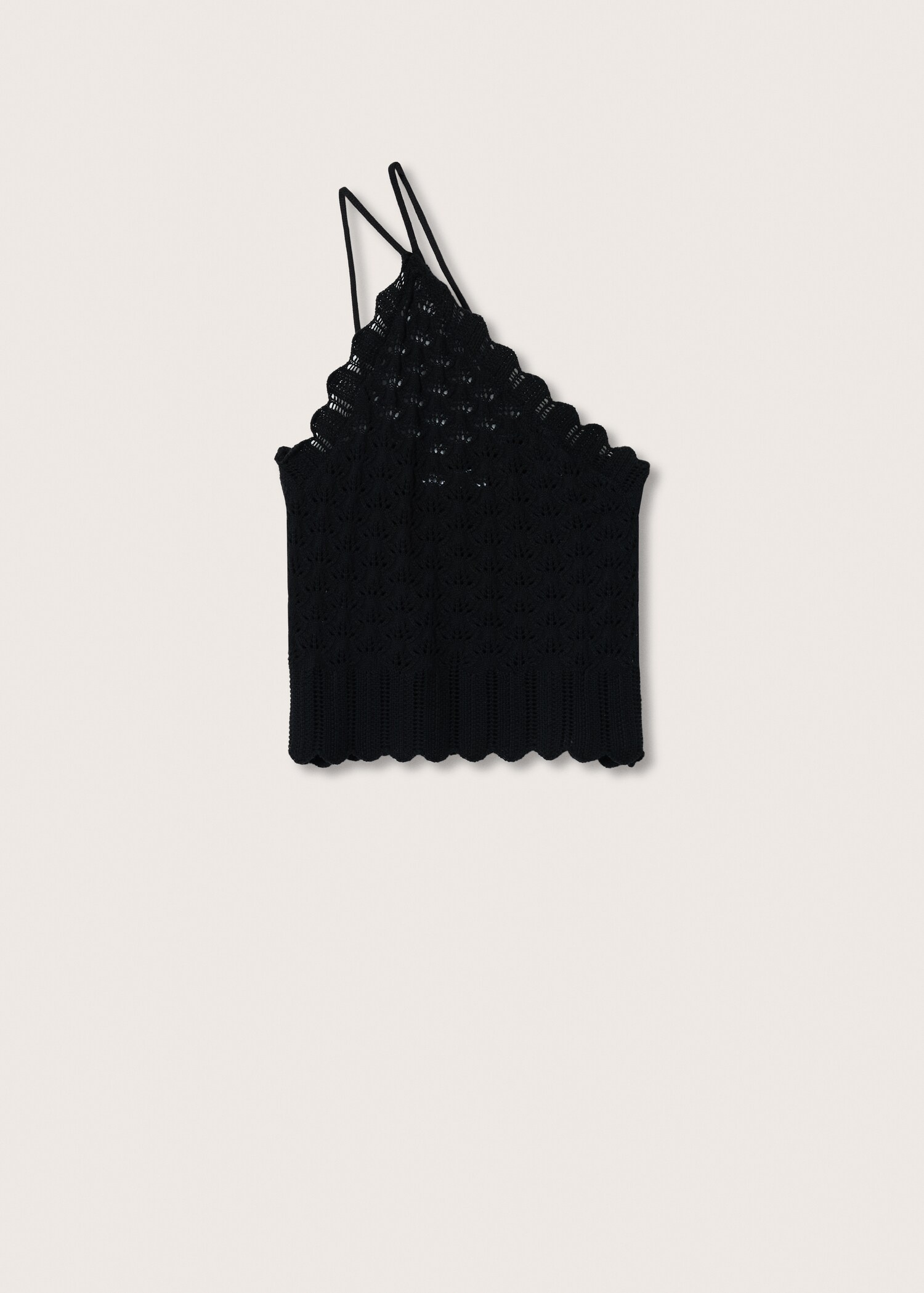 Knitted cropped top - Article without model