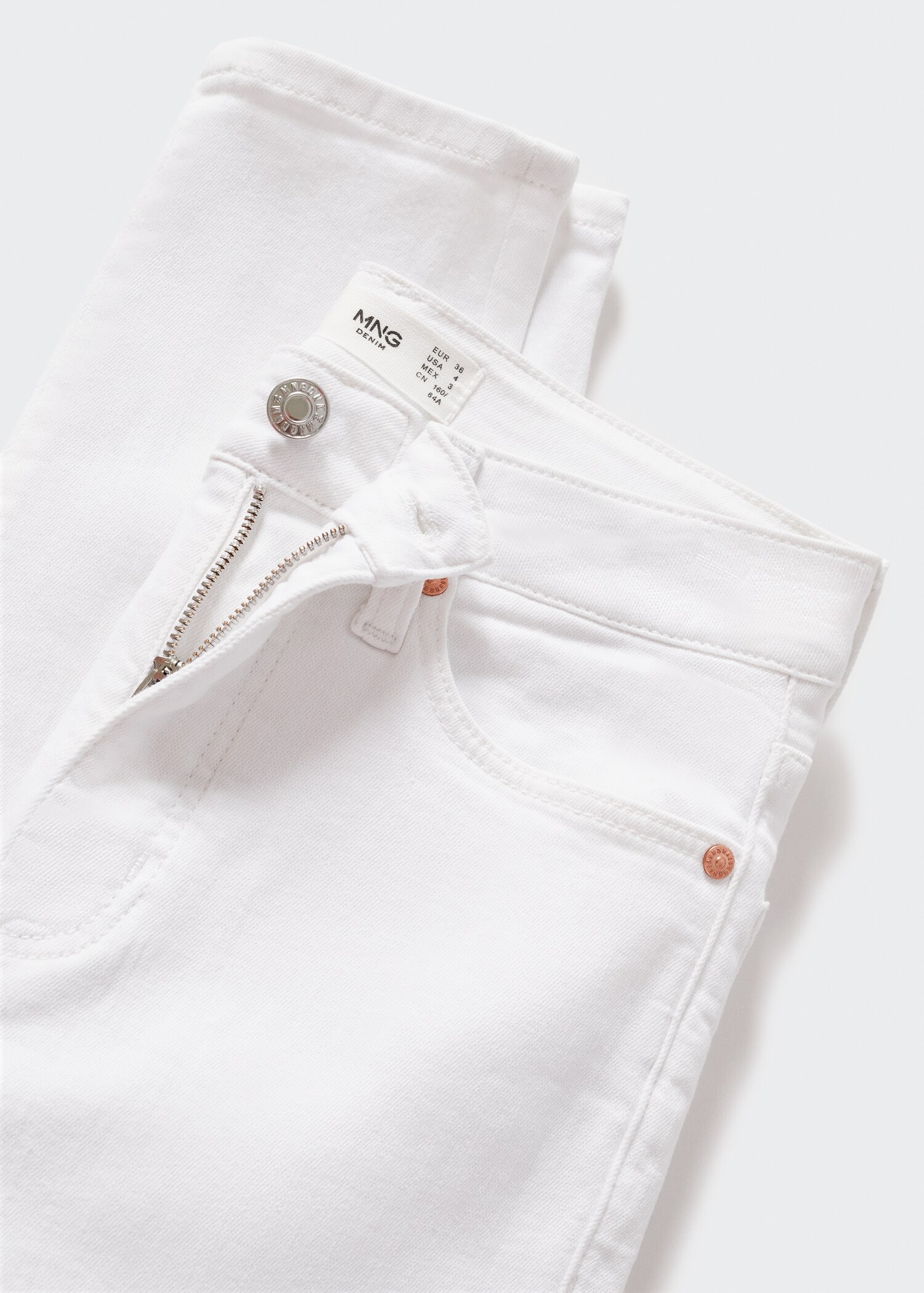 Jeans skinny tiro alto  - Detalle del artículo 8