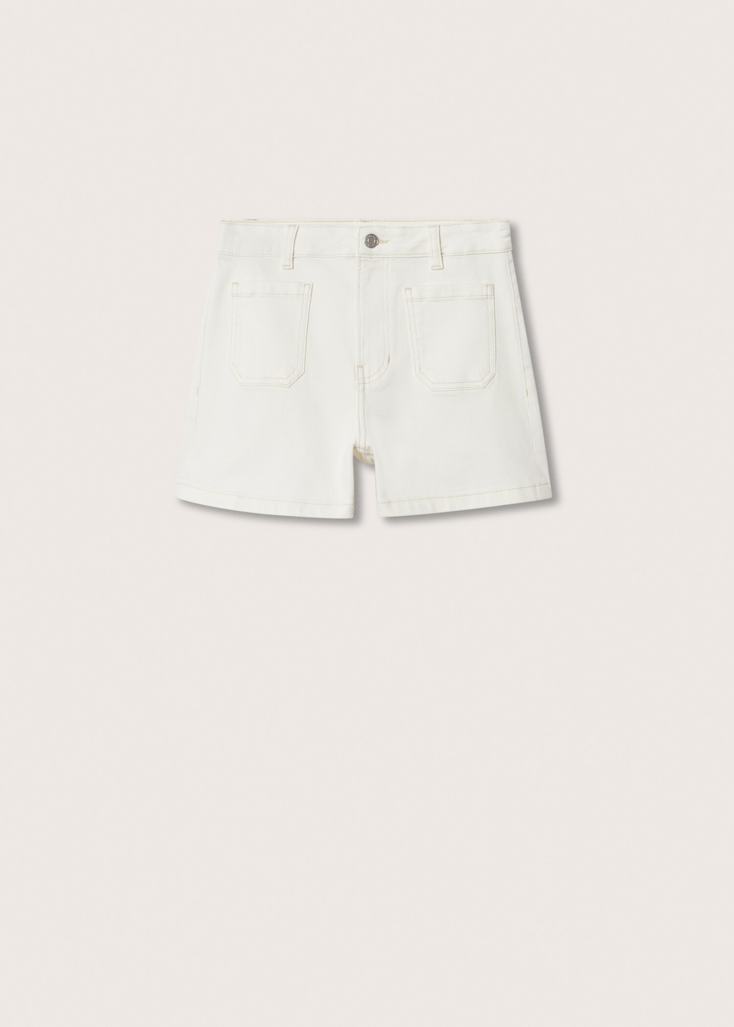 Slim denim shorts - Article without model