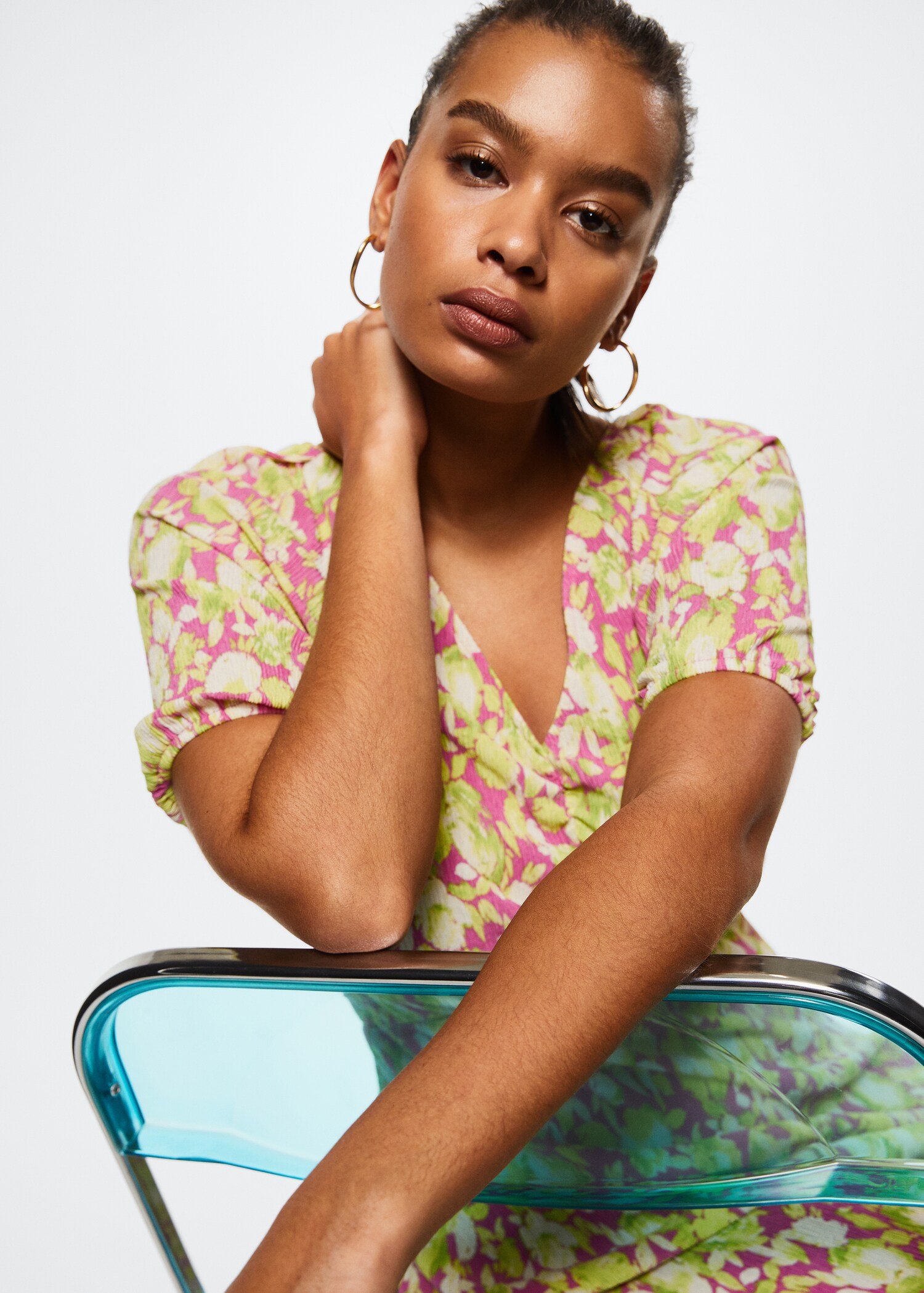 Robe à fleurs - Détail de l'article 5