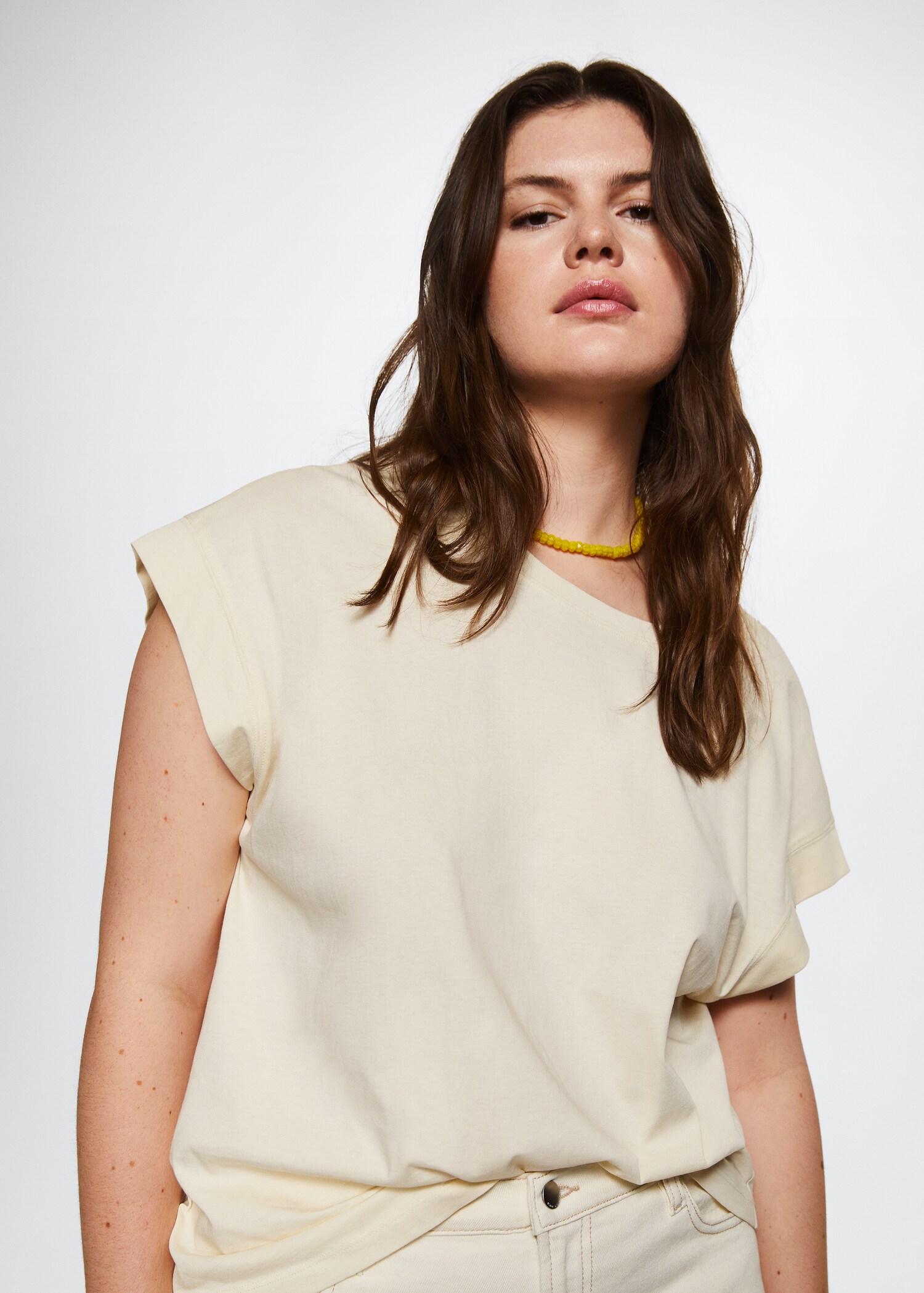 Scoop back T-shirt - Details of the article 4