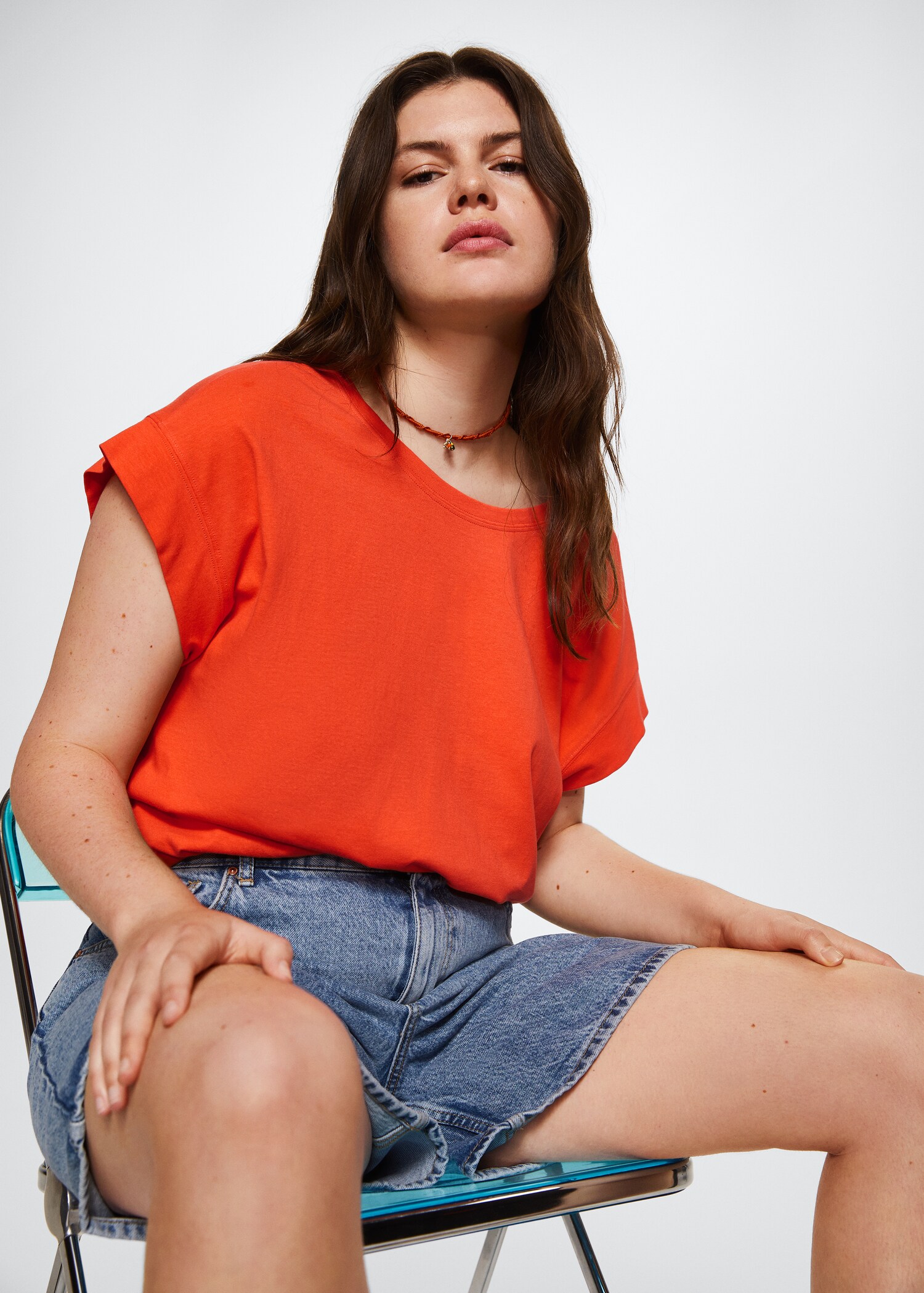 Scoop back T-shirt - Details of the article 3