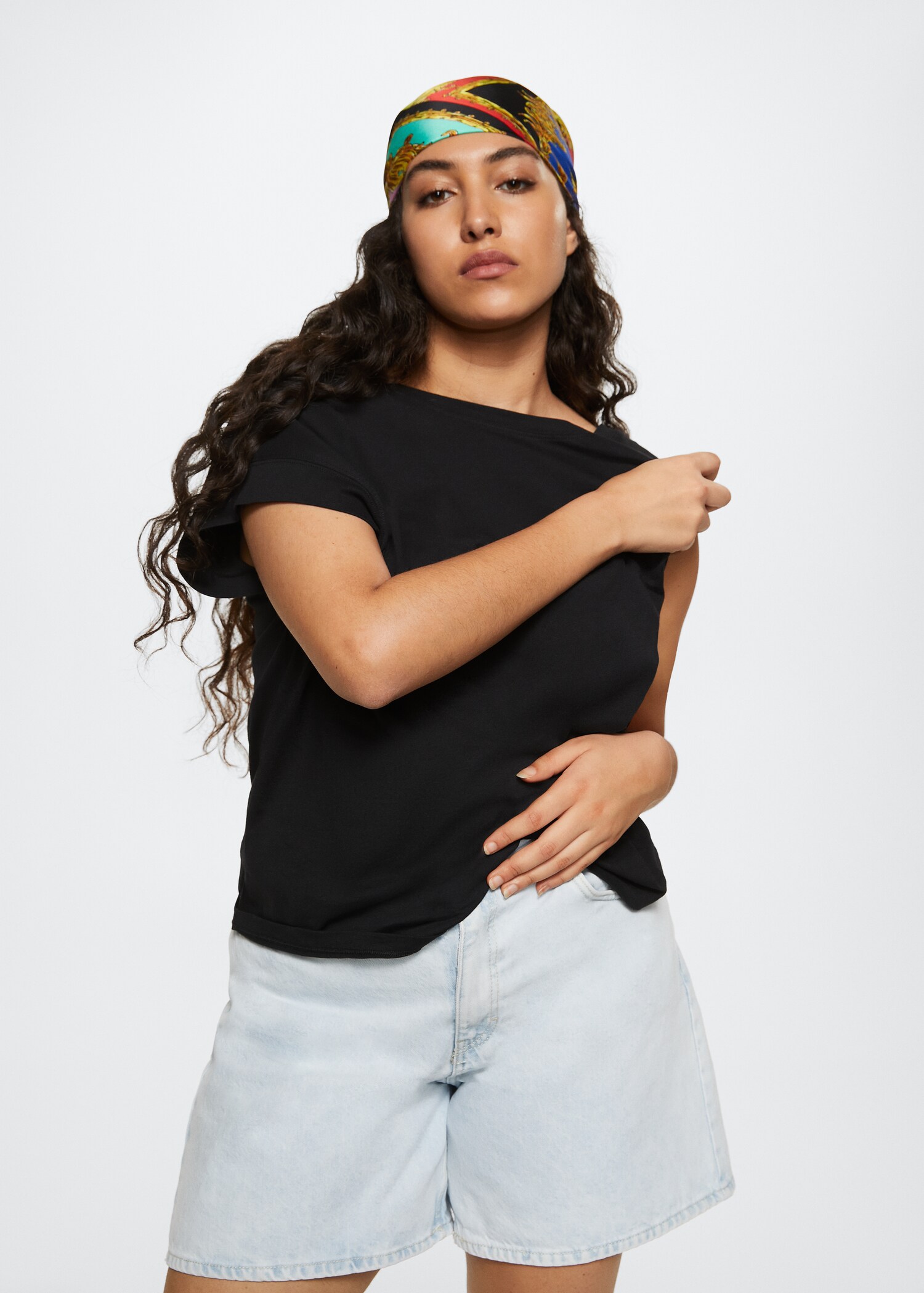 Scoop back T-shirt - Details of the article 4