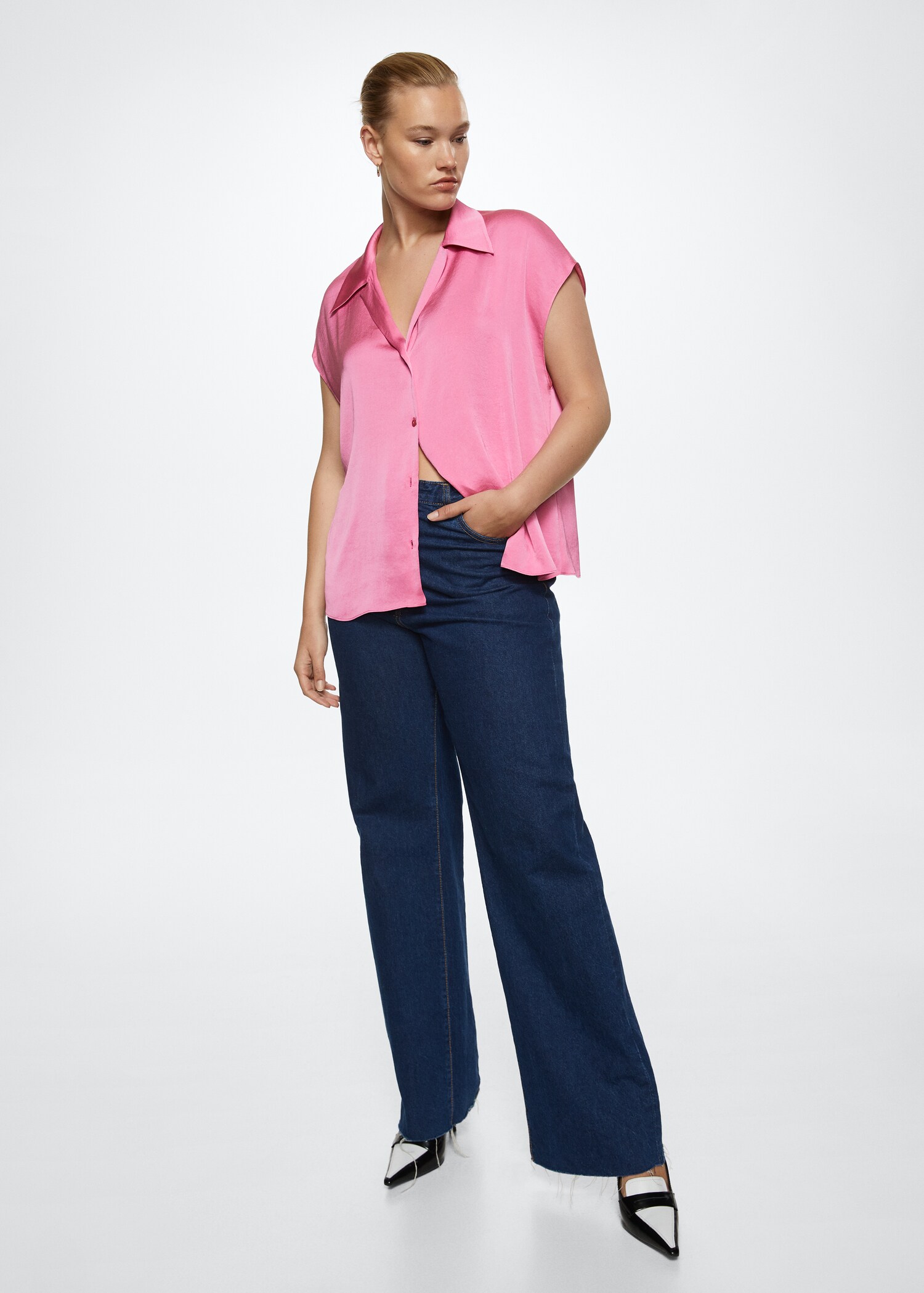 Chemise fluide satinée - Détail de l'article 3