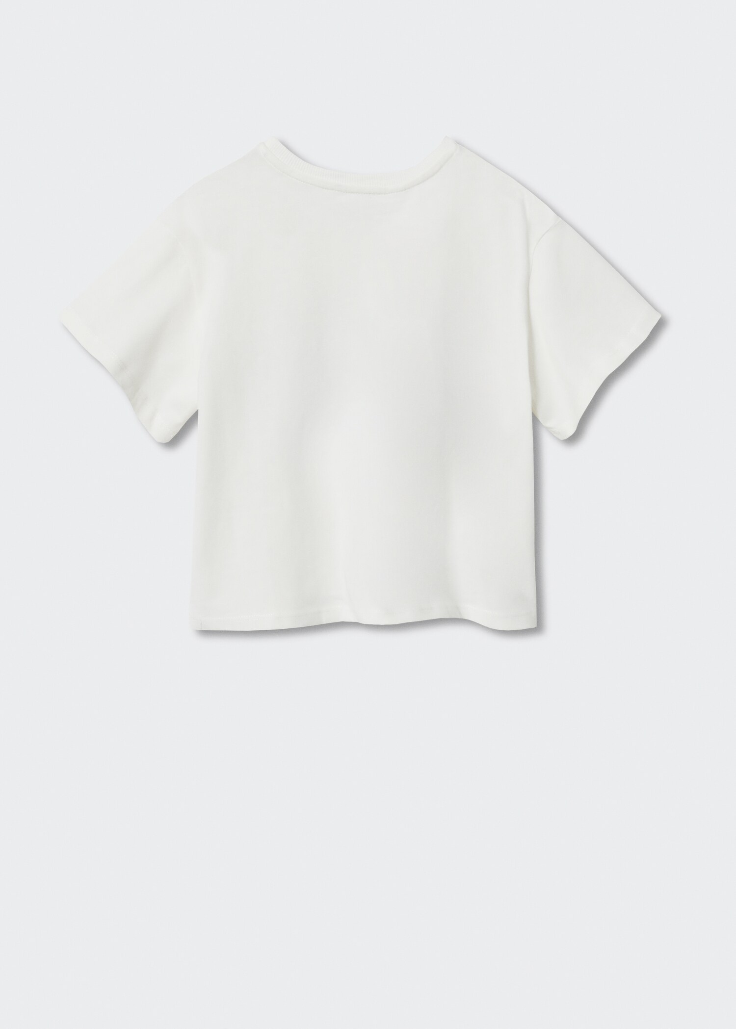 Bead printed T-shirt - Reverse of the article