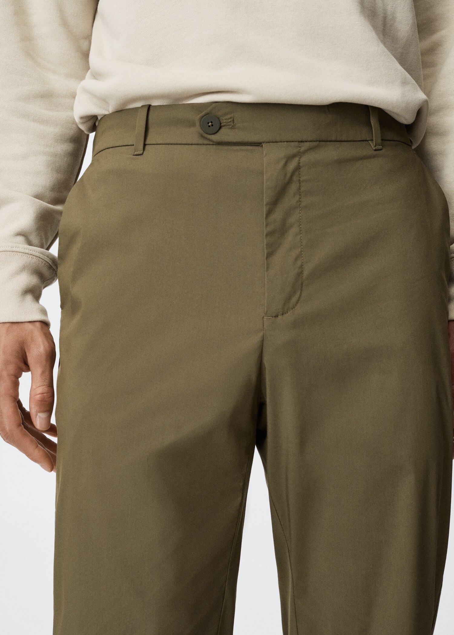 Cotton chinos - Details of the article 1