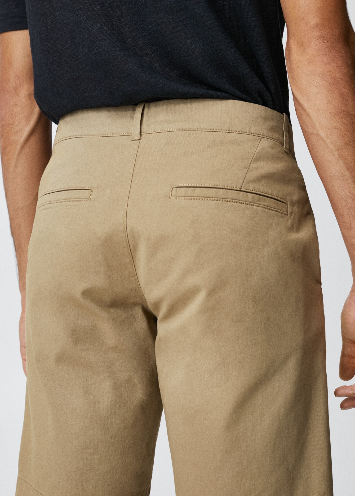 Bermuda slim-fit chino coton - Détail de l'article 3
