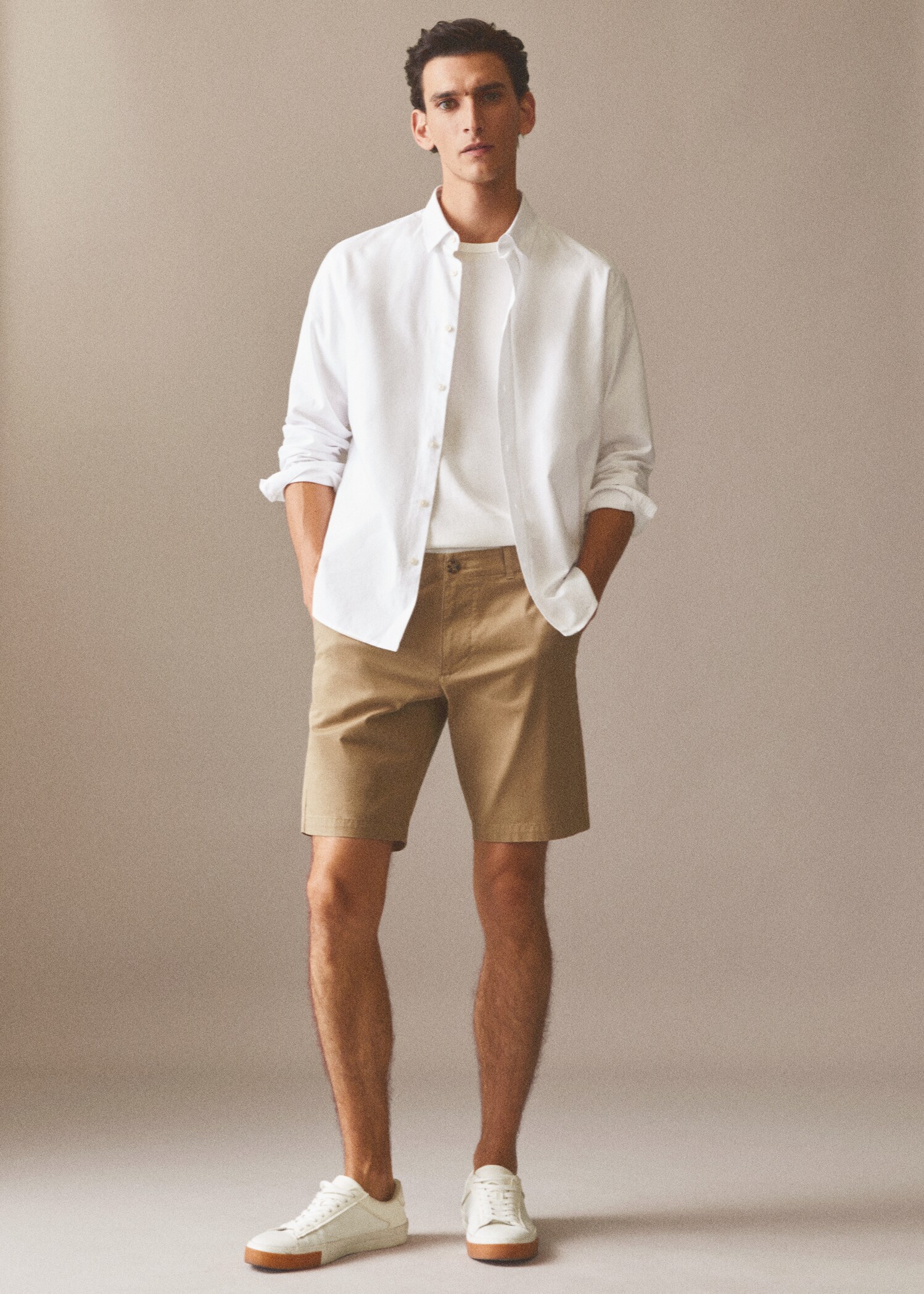Bermuda slim-fit chino coton - Détail de l'article 5