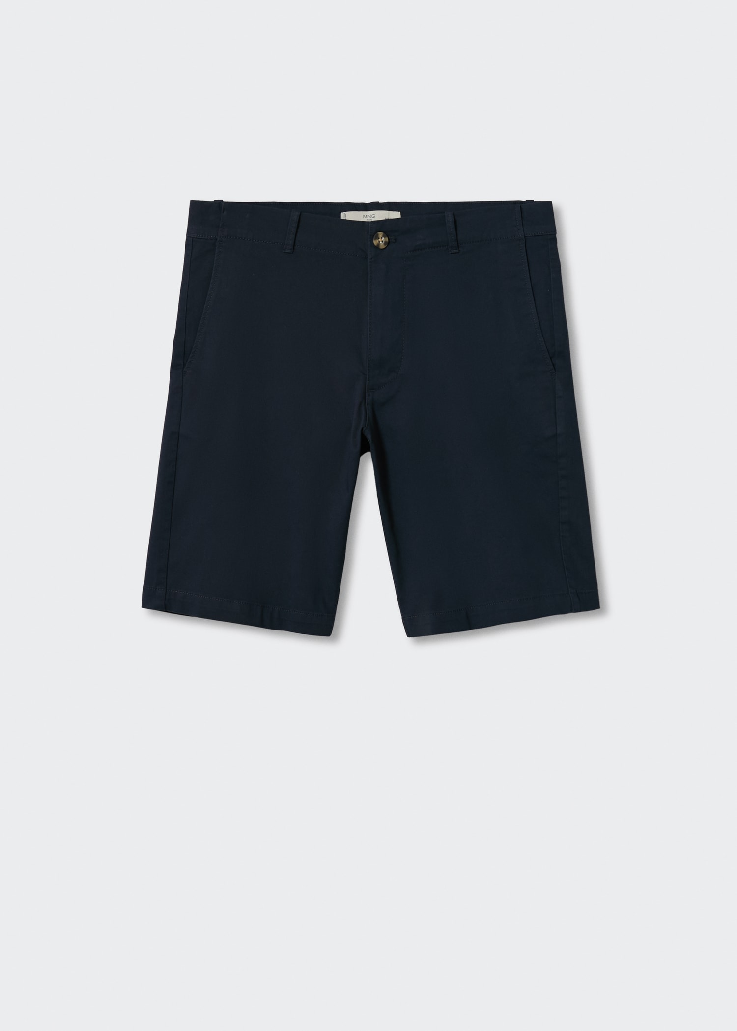 Katoenen chino slim-fit bermuda - Artikel zonder model