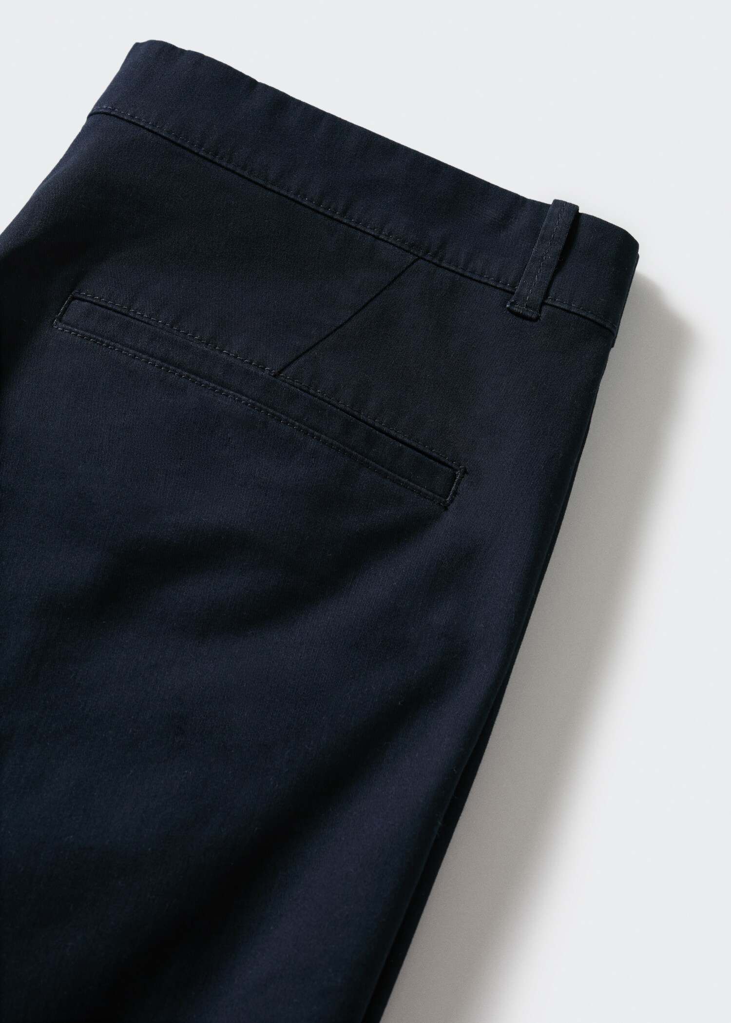 Katoenen chino slim-fit bermuda - Detail van het artikel 8