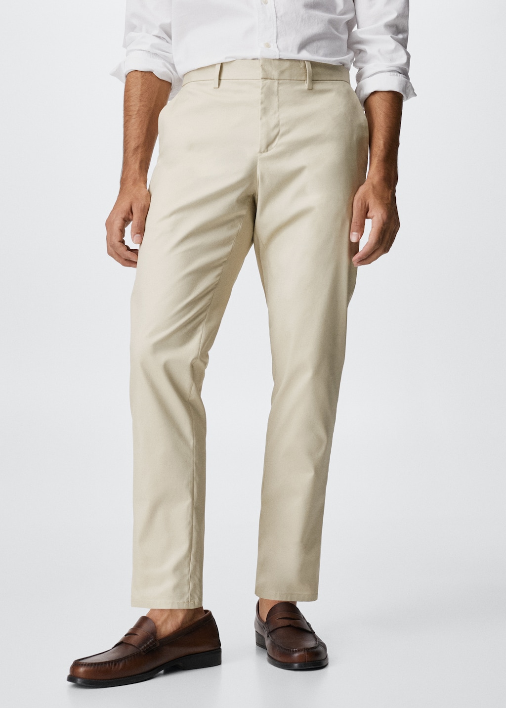 Pantalones chinos hombre mango deals