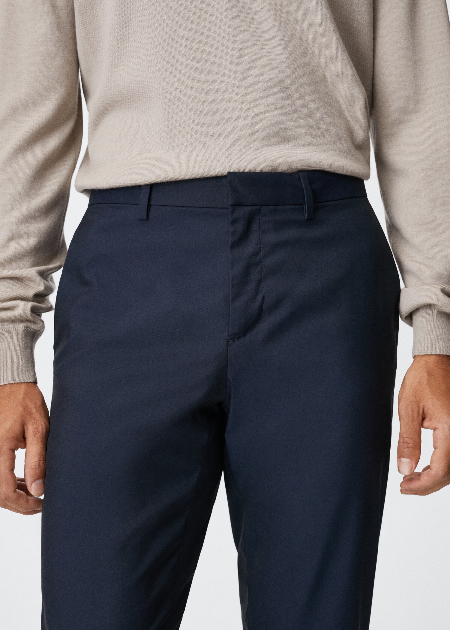 Cotton chinos - Details of the article 1