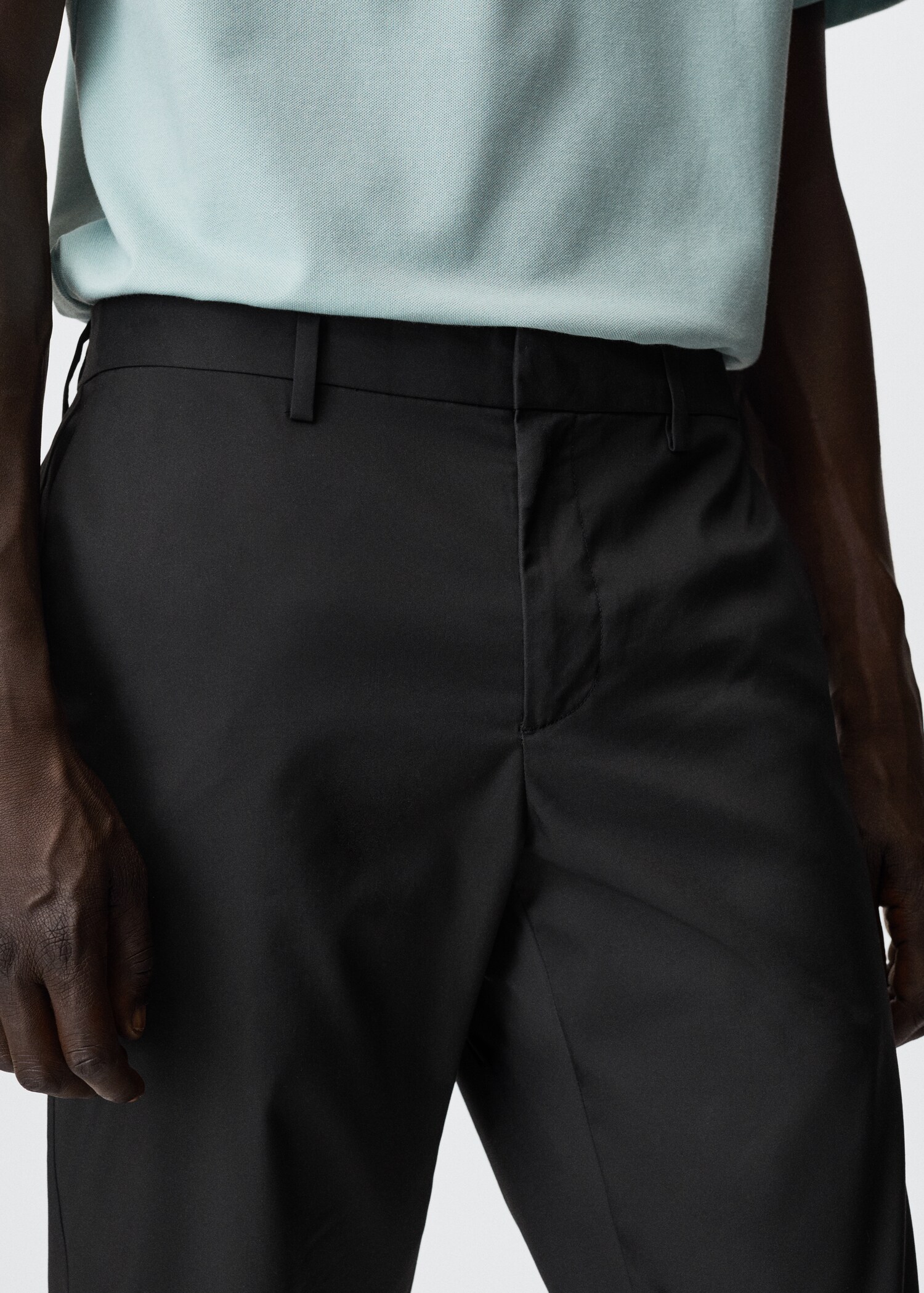 Cotton chinos - Details of the article 1
