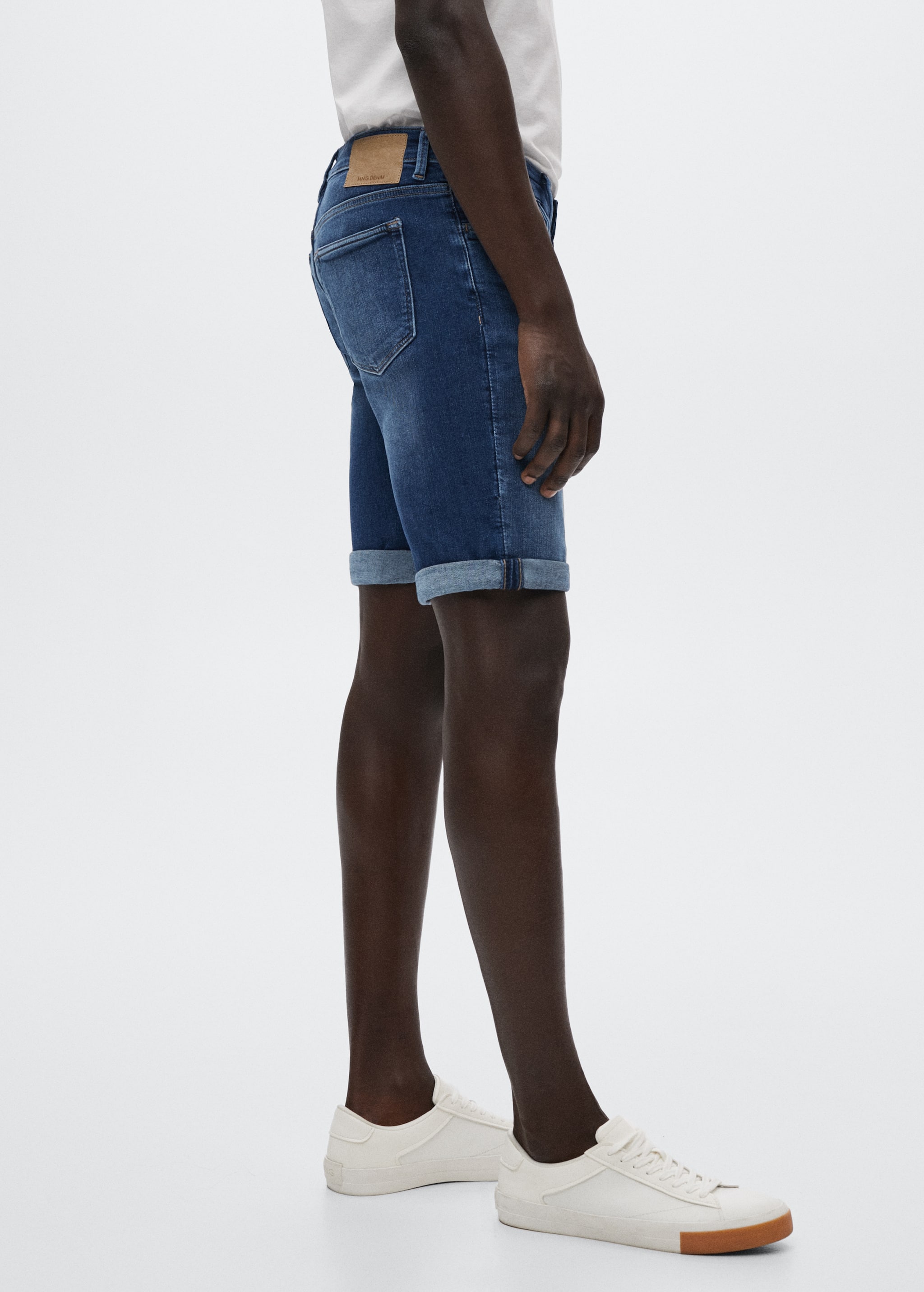 Slim Fit-Jeans-Bermudashorts - Detail des Artikels 1