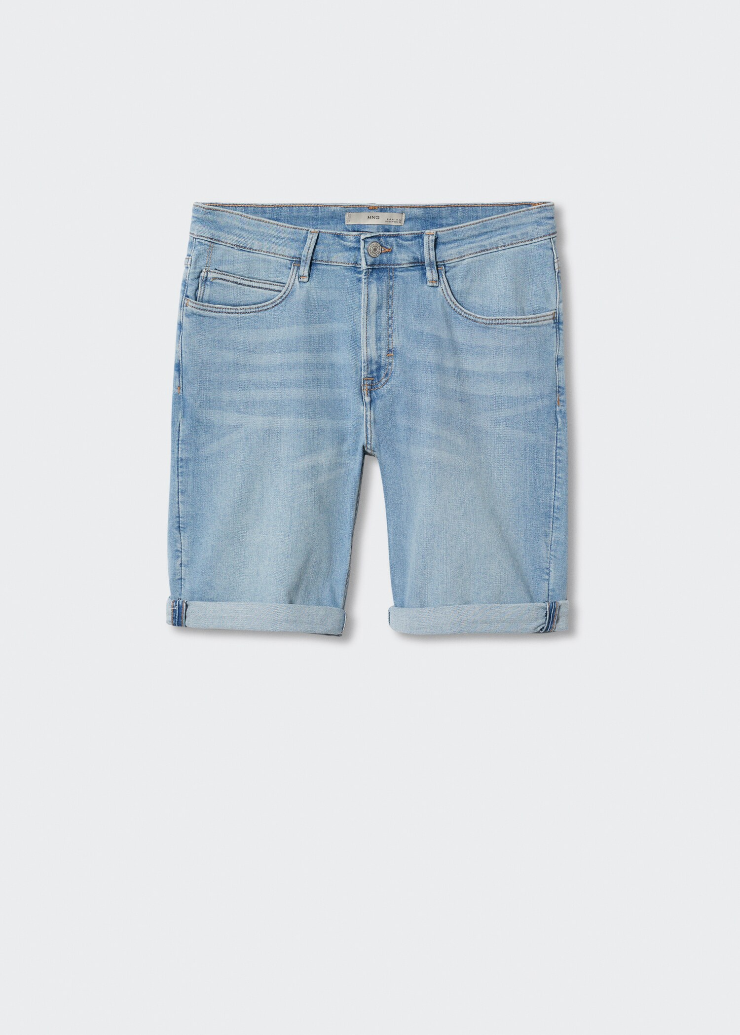 Slim Fit-Jeans-Bermudashorts - Artikel ohne Model