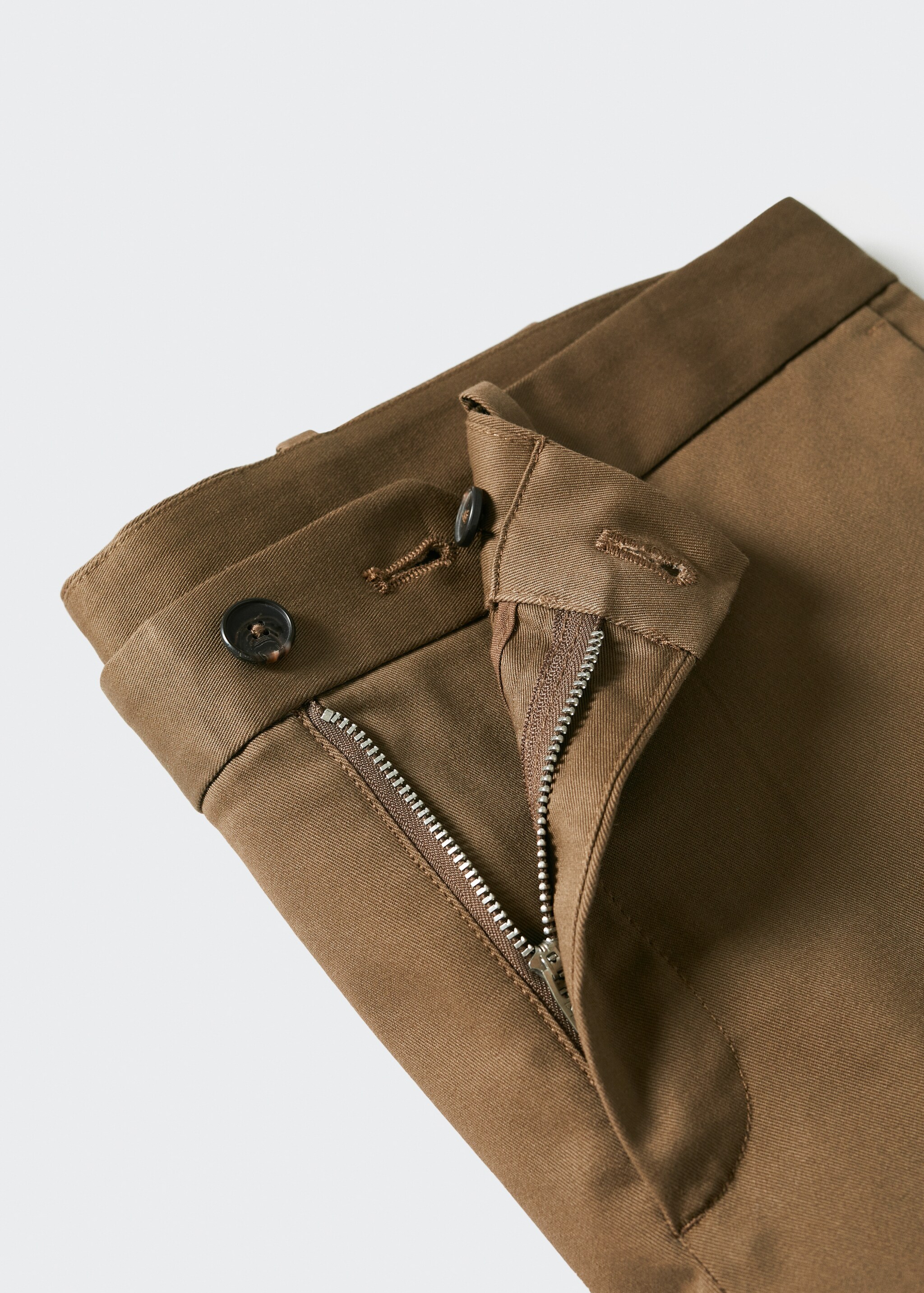 Slim fit chino trousers - Details of the article 8