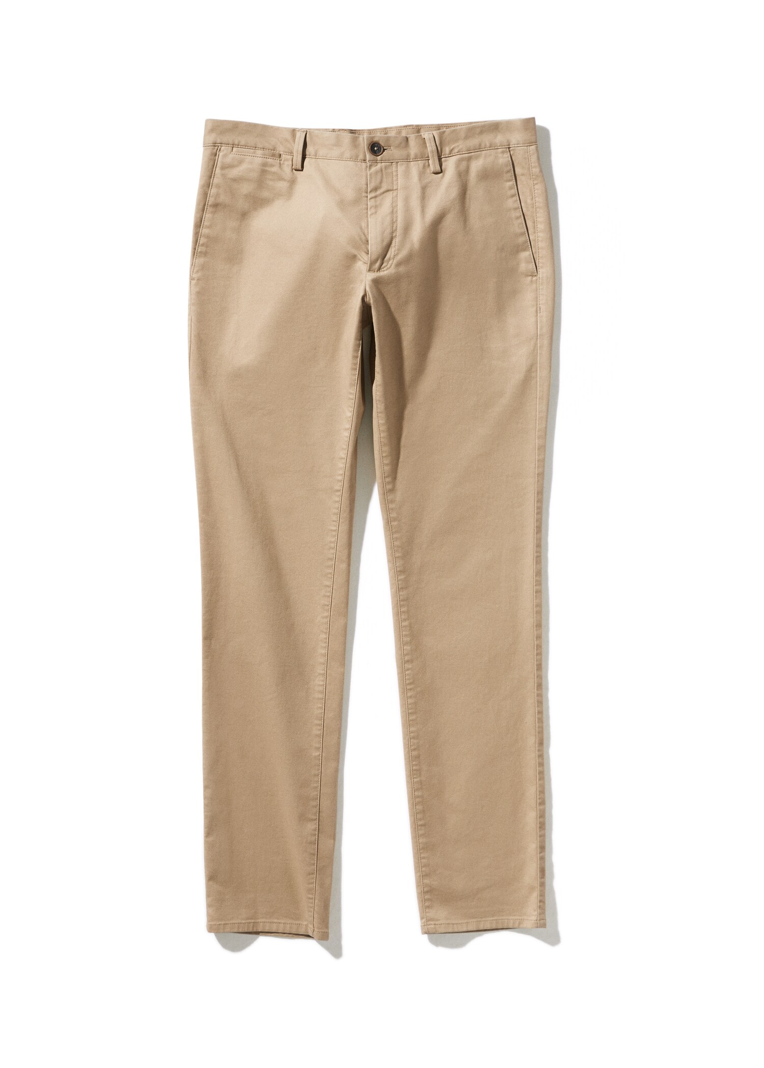 Slim fit serge chino trousers - Details of the article 9