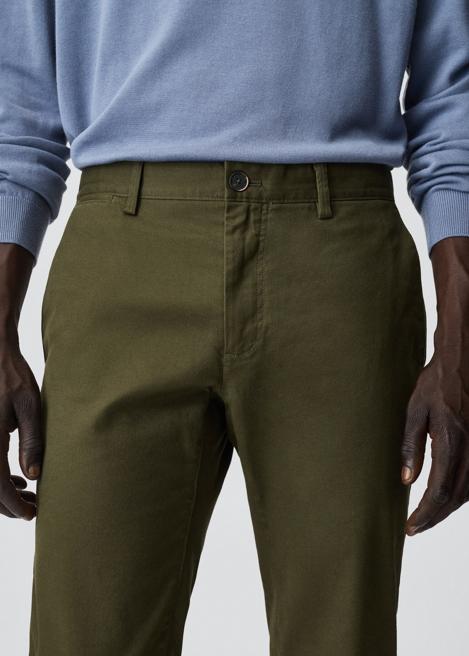 Pantalons xinesos slim fit sarja - Detall de l'article 1