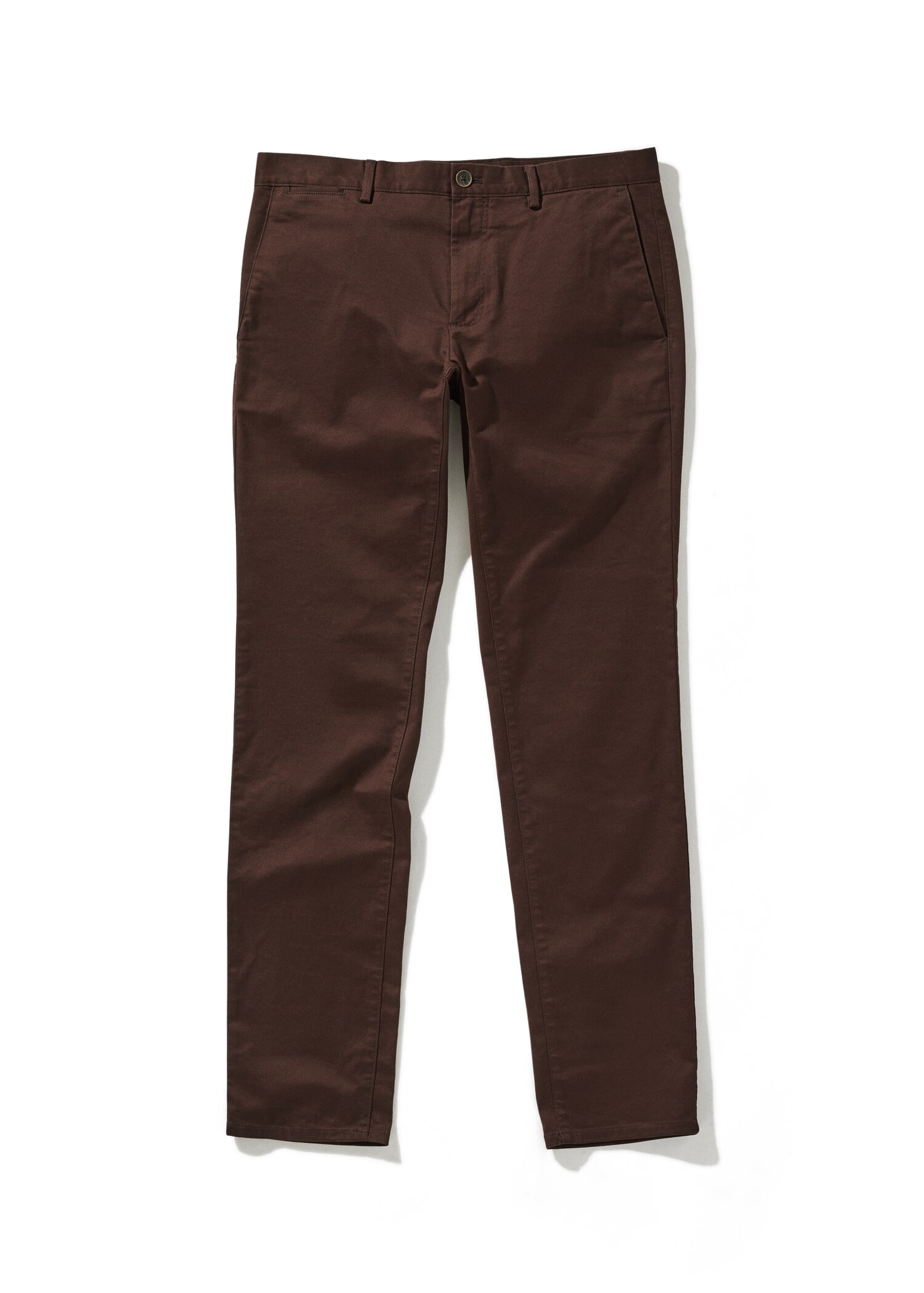 Slim fit serge chino trousers - Details of the article 9
