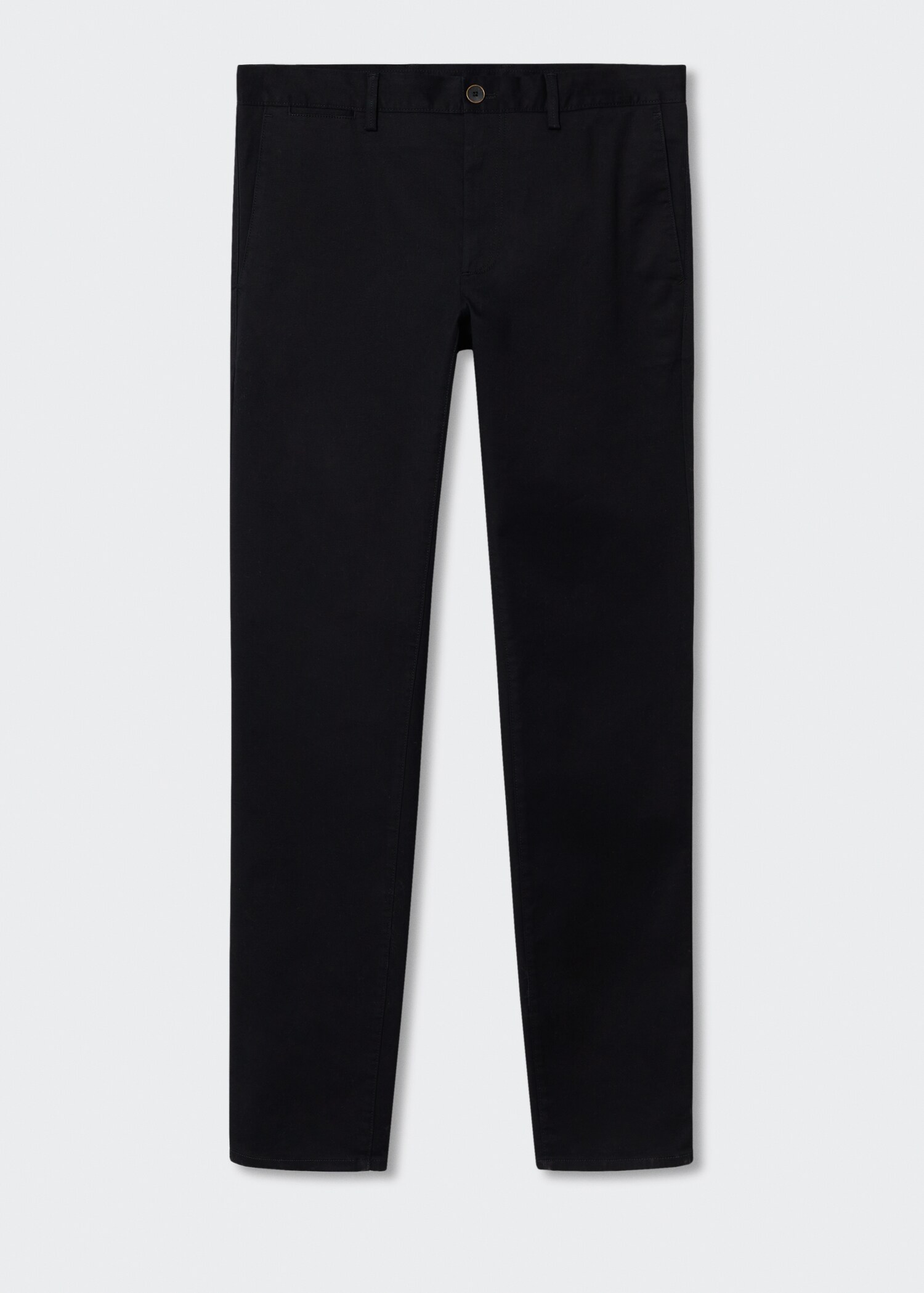 Slim fit serge chino trousers - Article without model