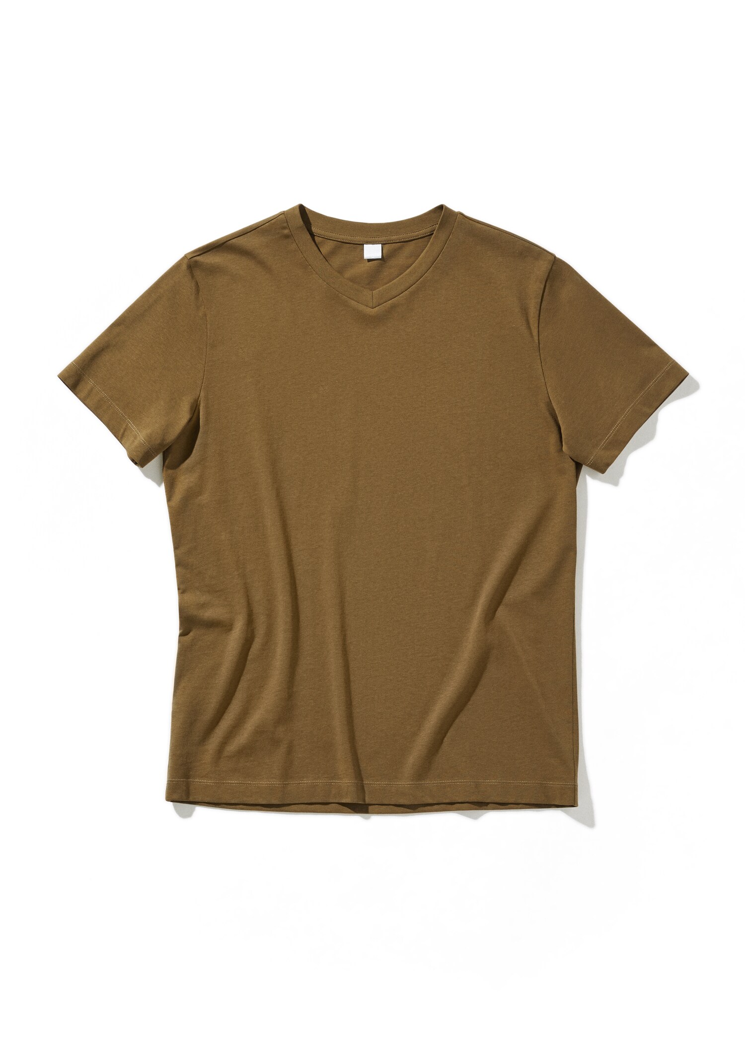 Basic V-neck t-shirt - Details of the article 9