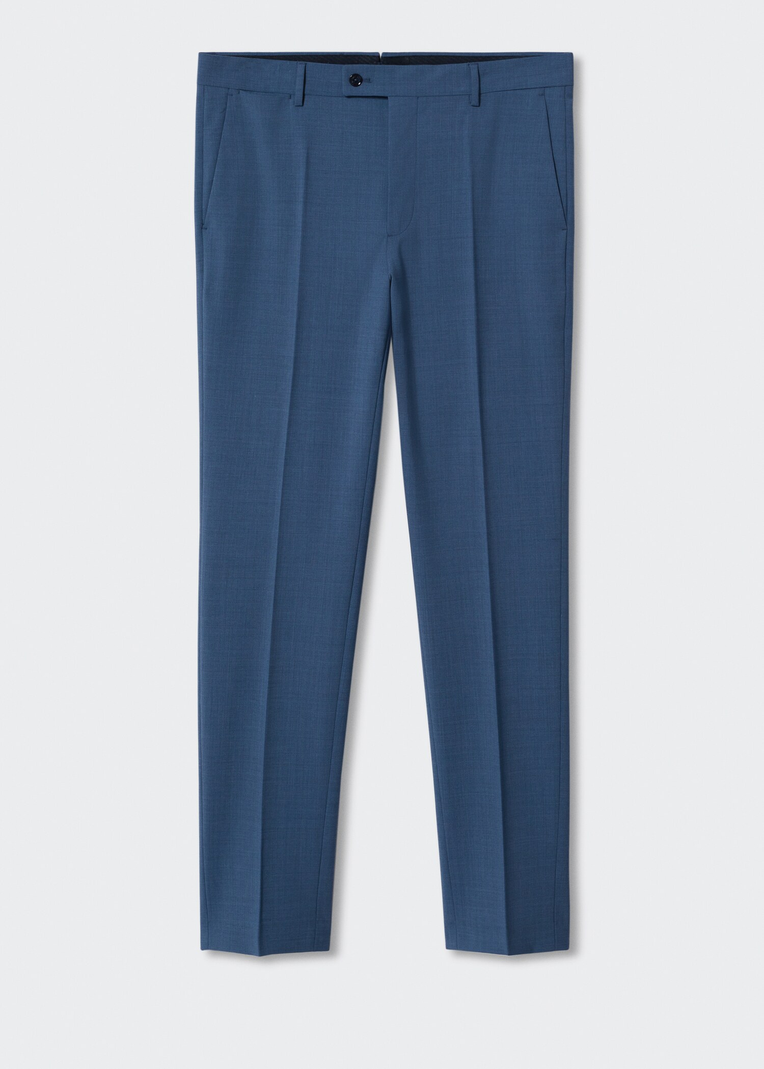 Slim fit wool suit trousers - Article without model