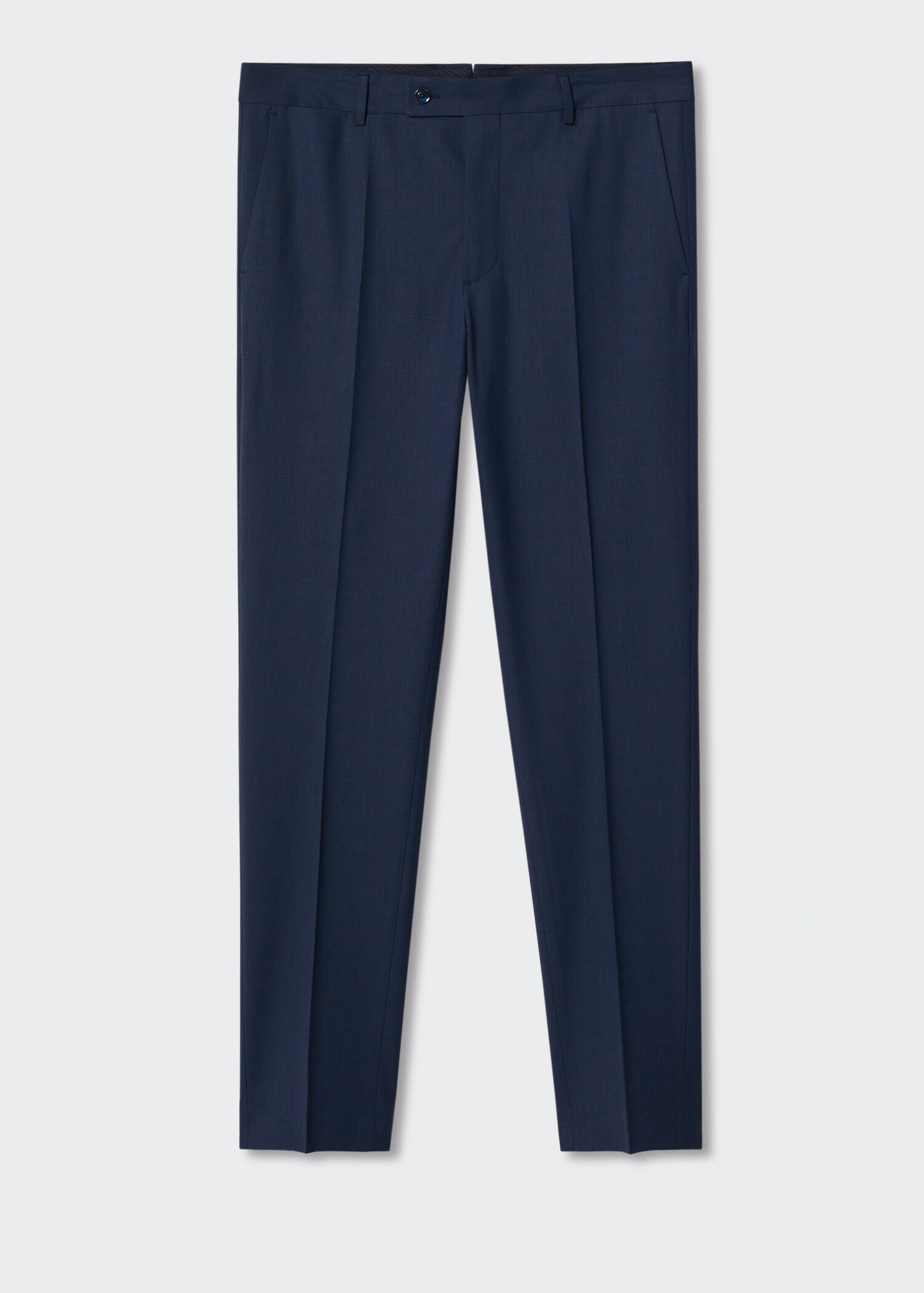 Slim fit wool suit trousers - Article without model