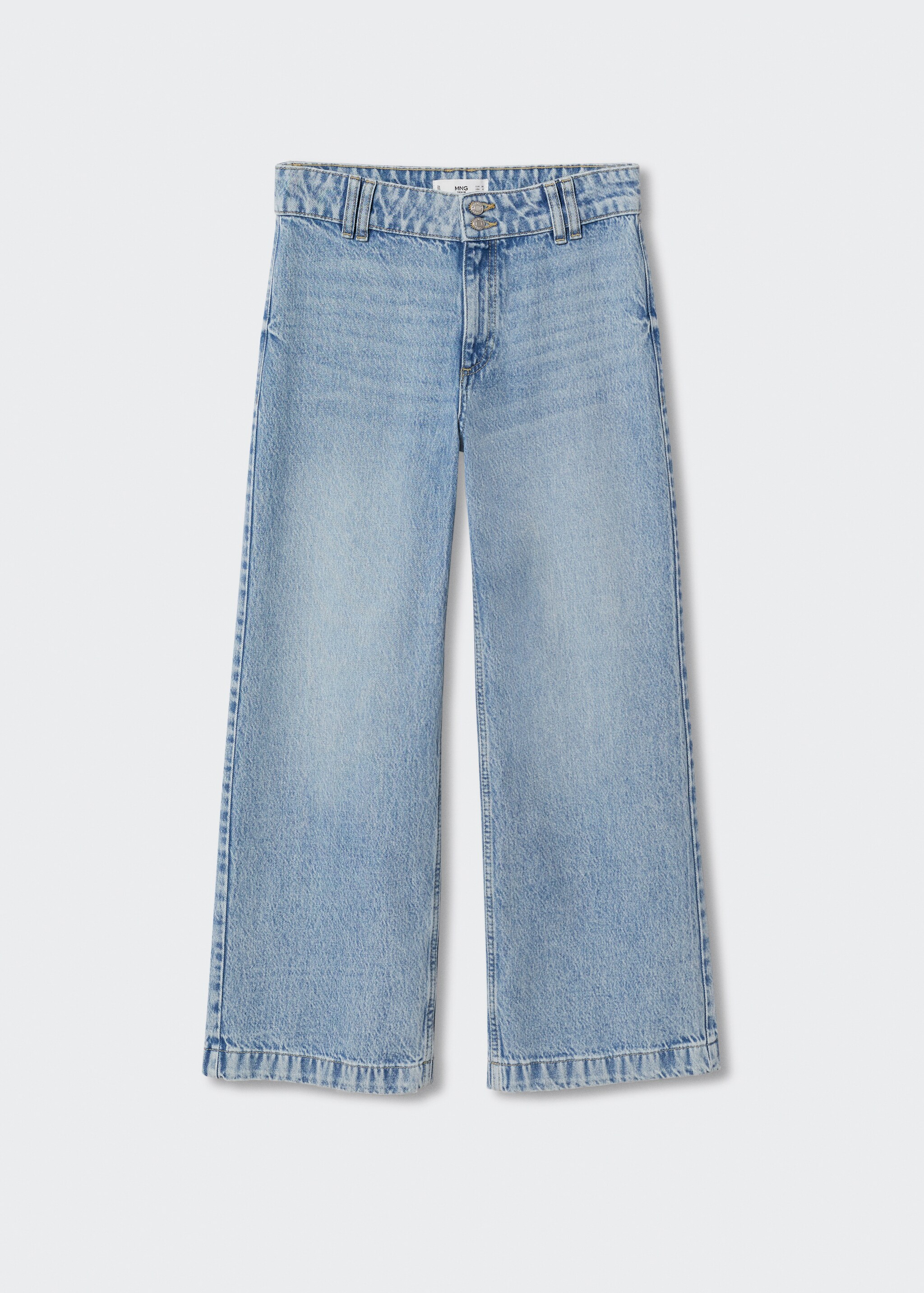 Jeans tiro medio Wideleg - Artículo sin modelo