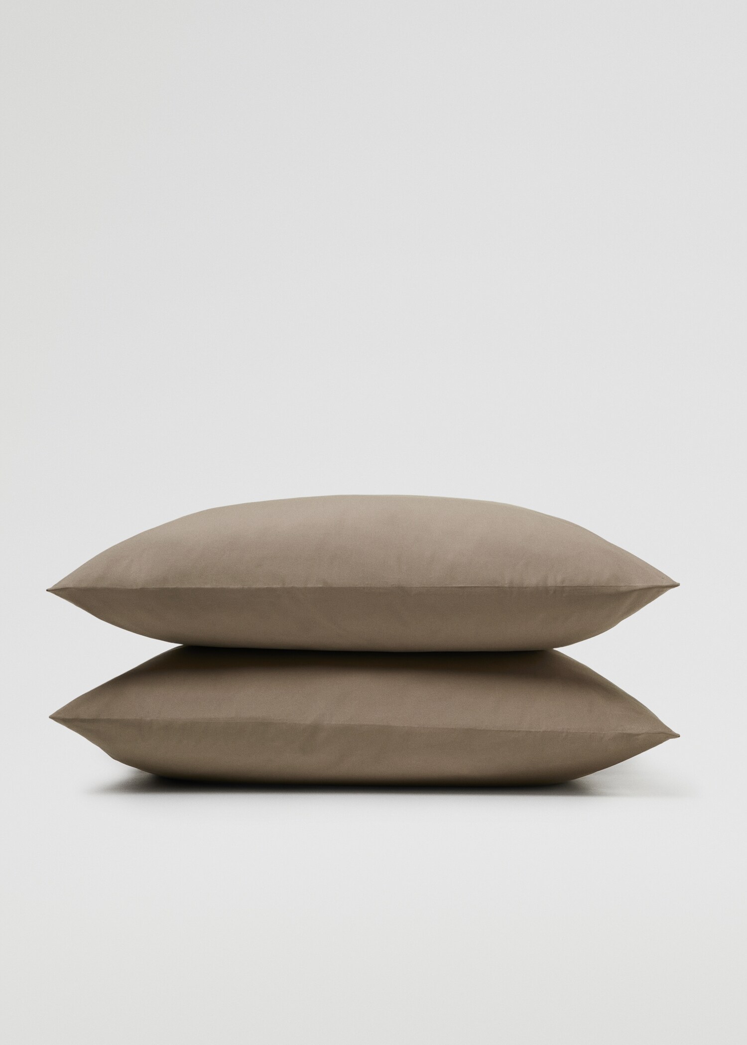 Percale cotton cushion covers 60x60cm  - Medium plane