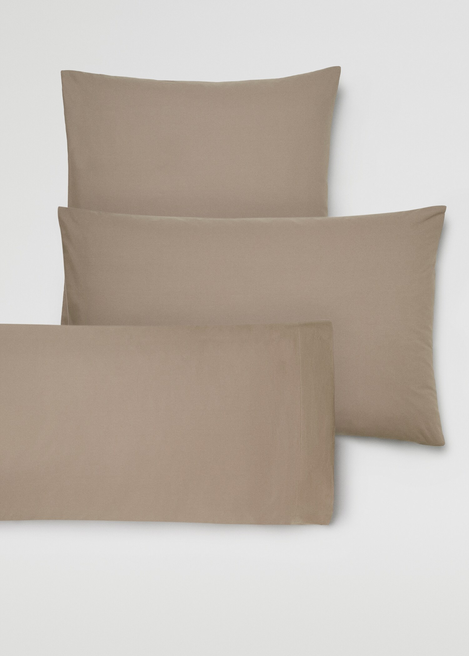 Percale cotton cushion covers 60x60cm  - Details of the article 5