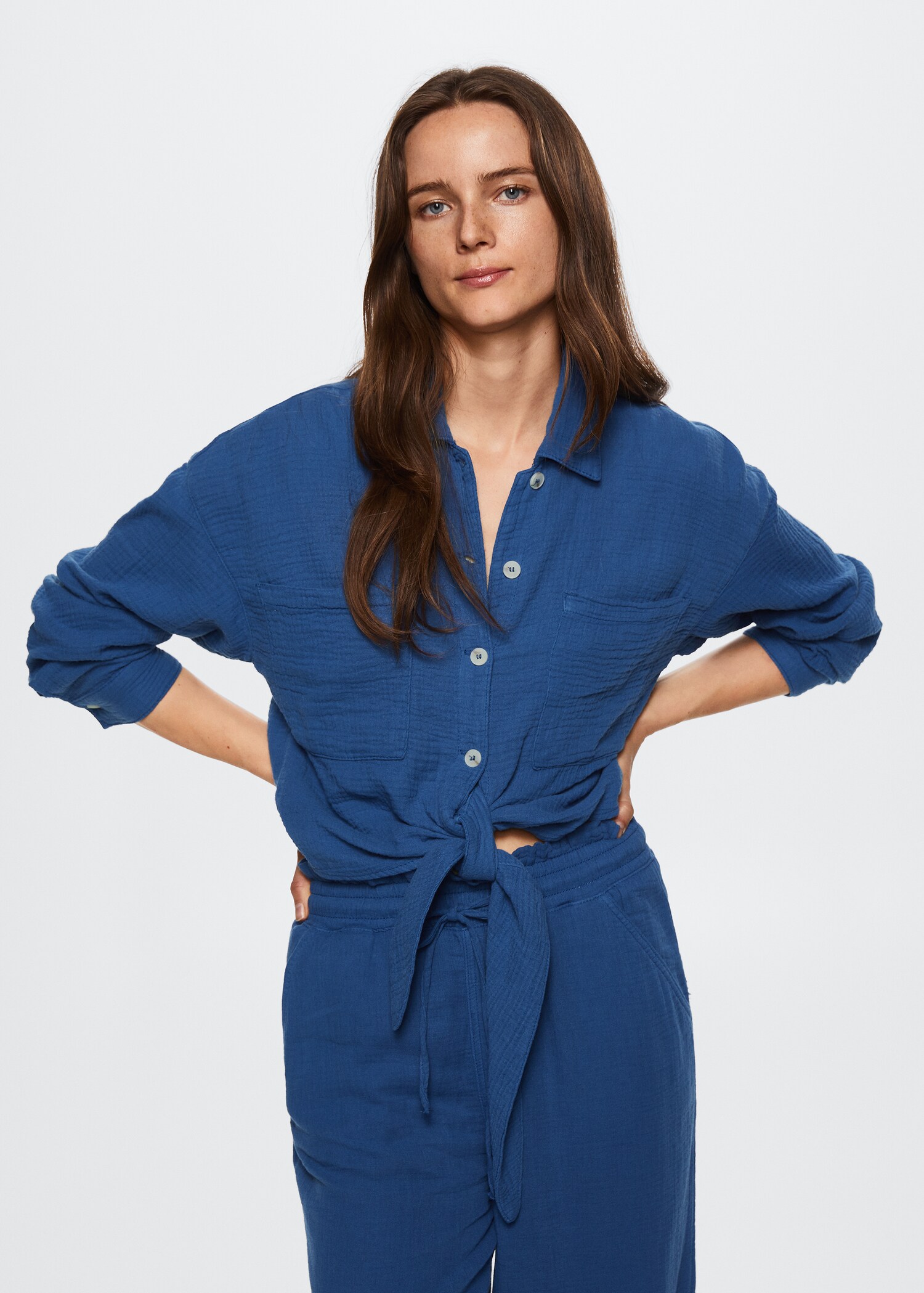Bambula cotton trousers - Details of the article 1