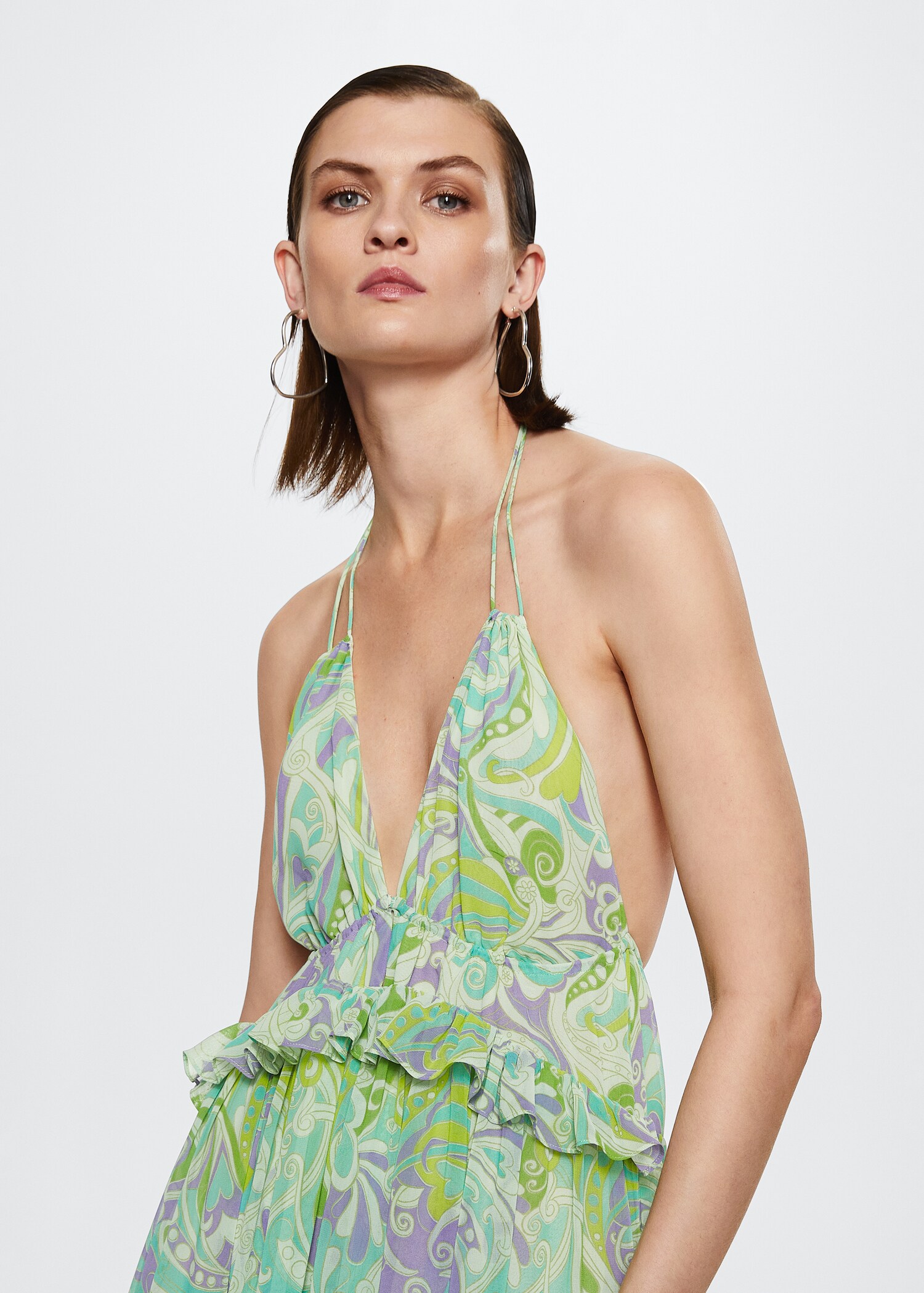 Rückenfreies Printkleid - Detail des Artikels 1