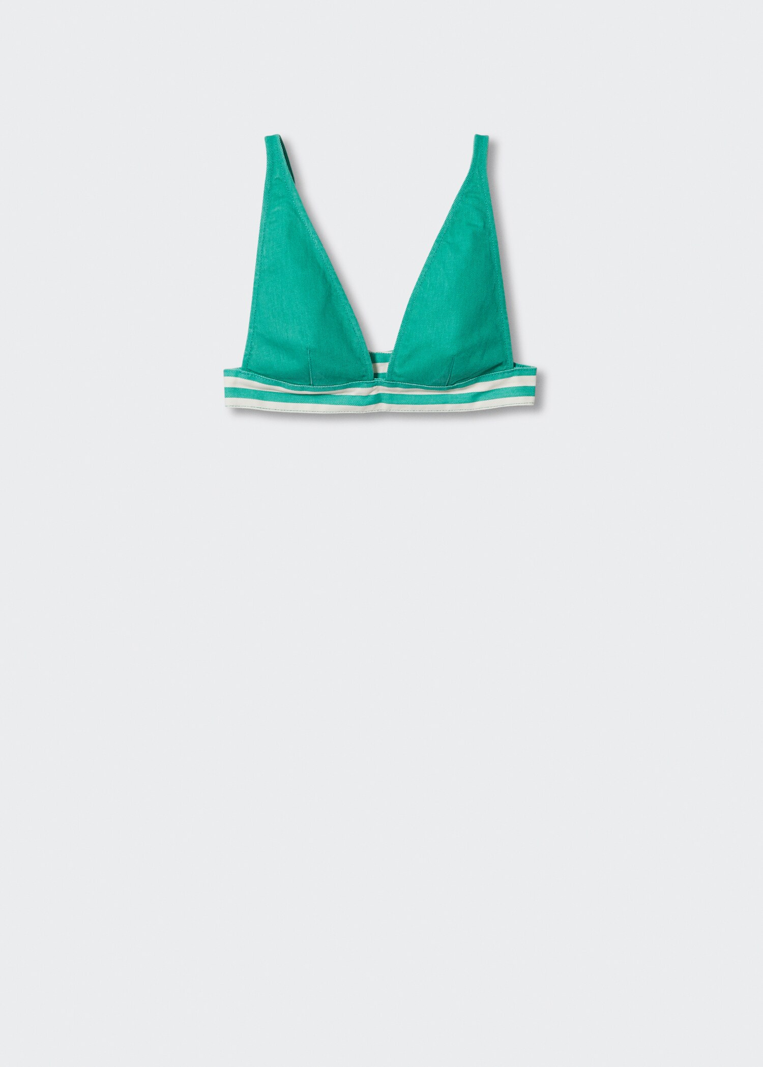Denim crop top - Article without model