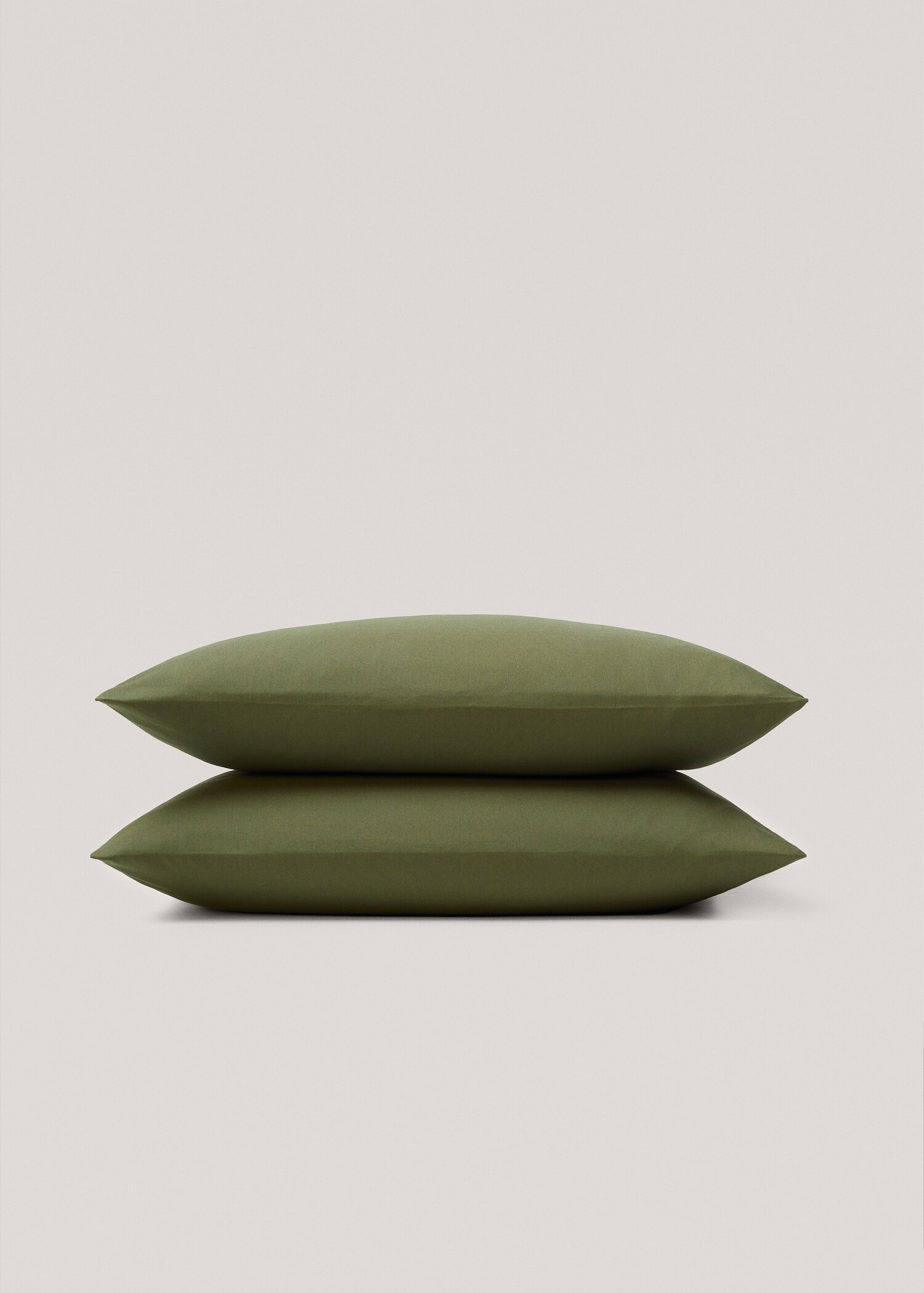 Percale cotton 180 threads cushion case 60X60cm - Details of the article 1
