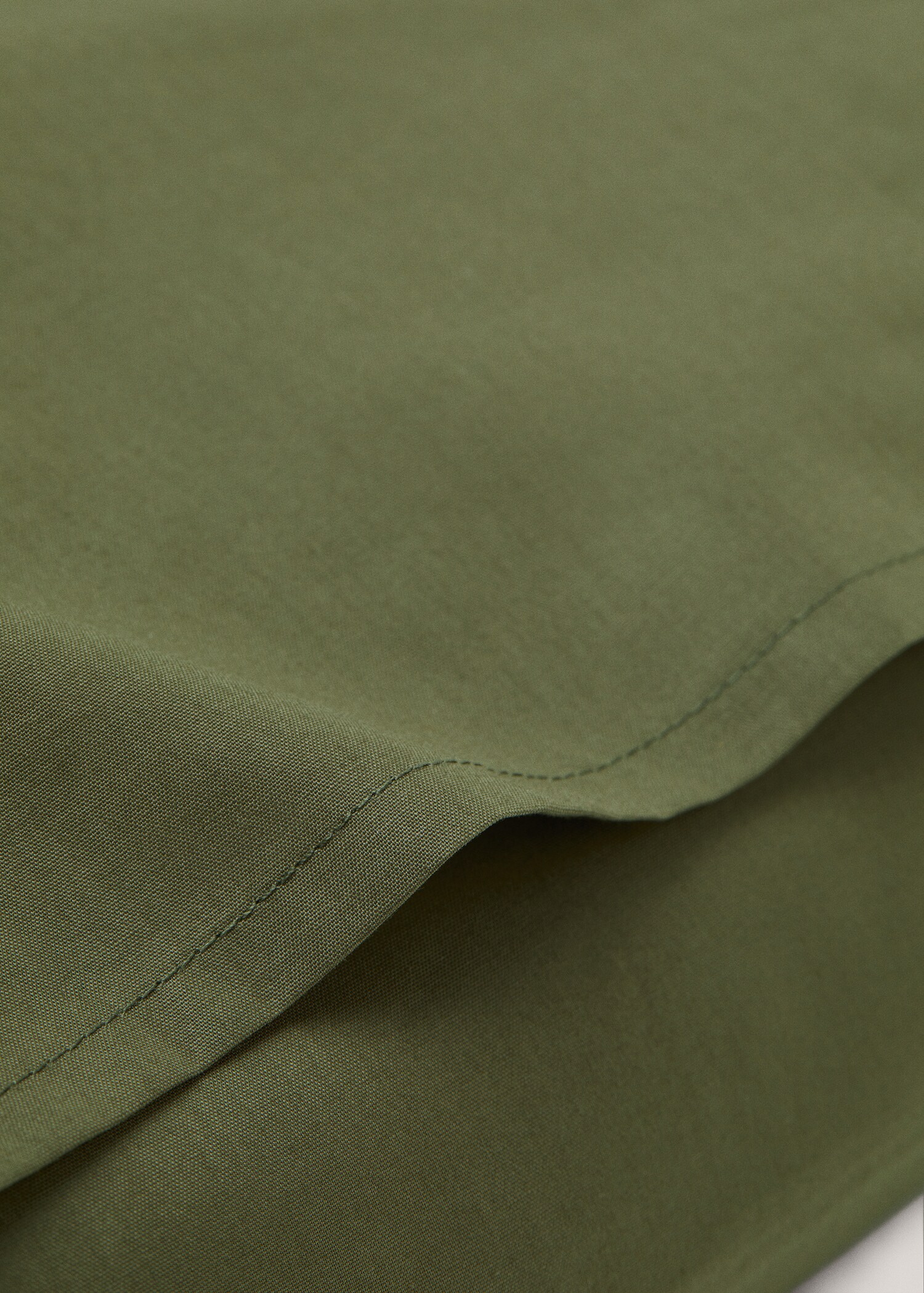 Percale cotton 180 threads cushion case 60X60cm - Details of the article 2